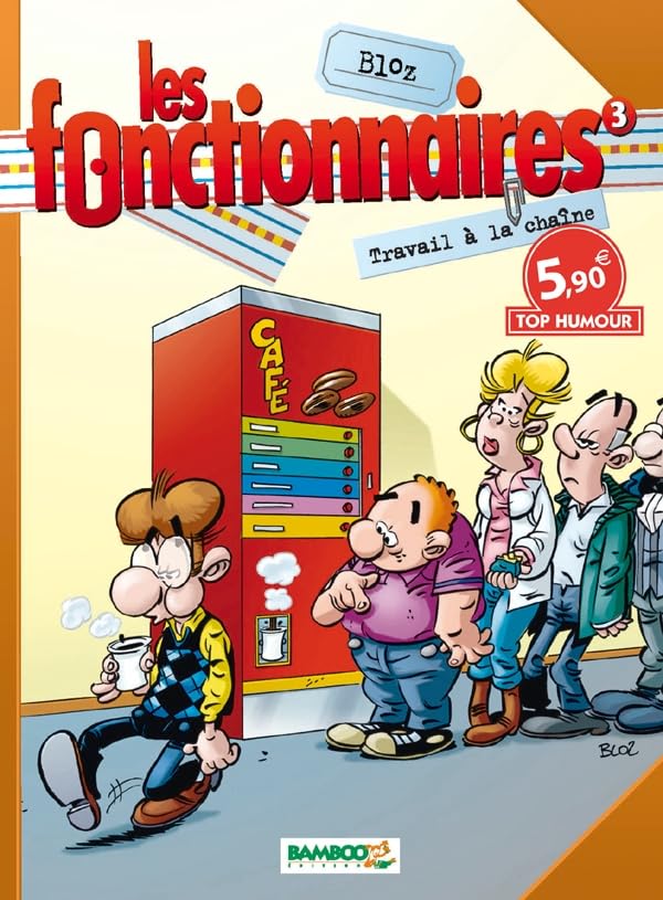 Les fonctionnaires T3 Top Humour Books