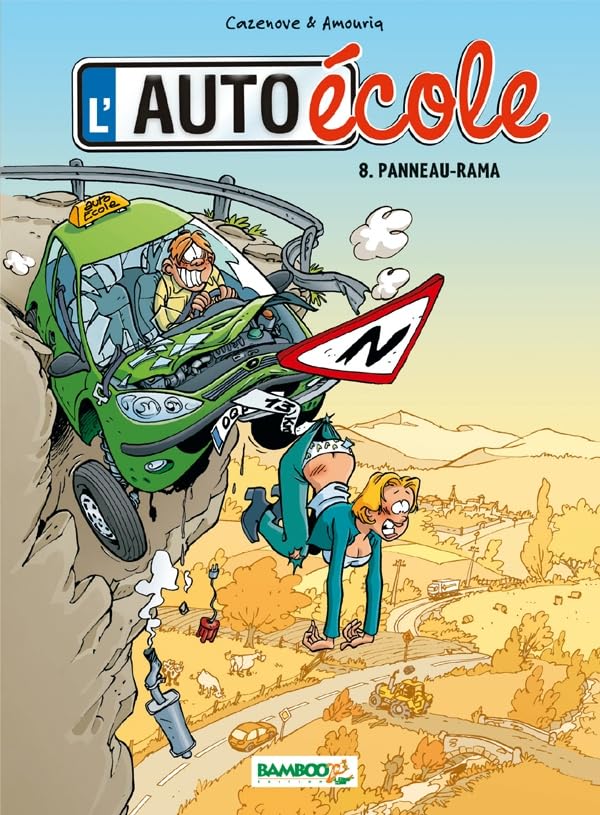 L'Auto-école - tome 08: Panneau-rama Manga