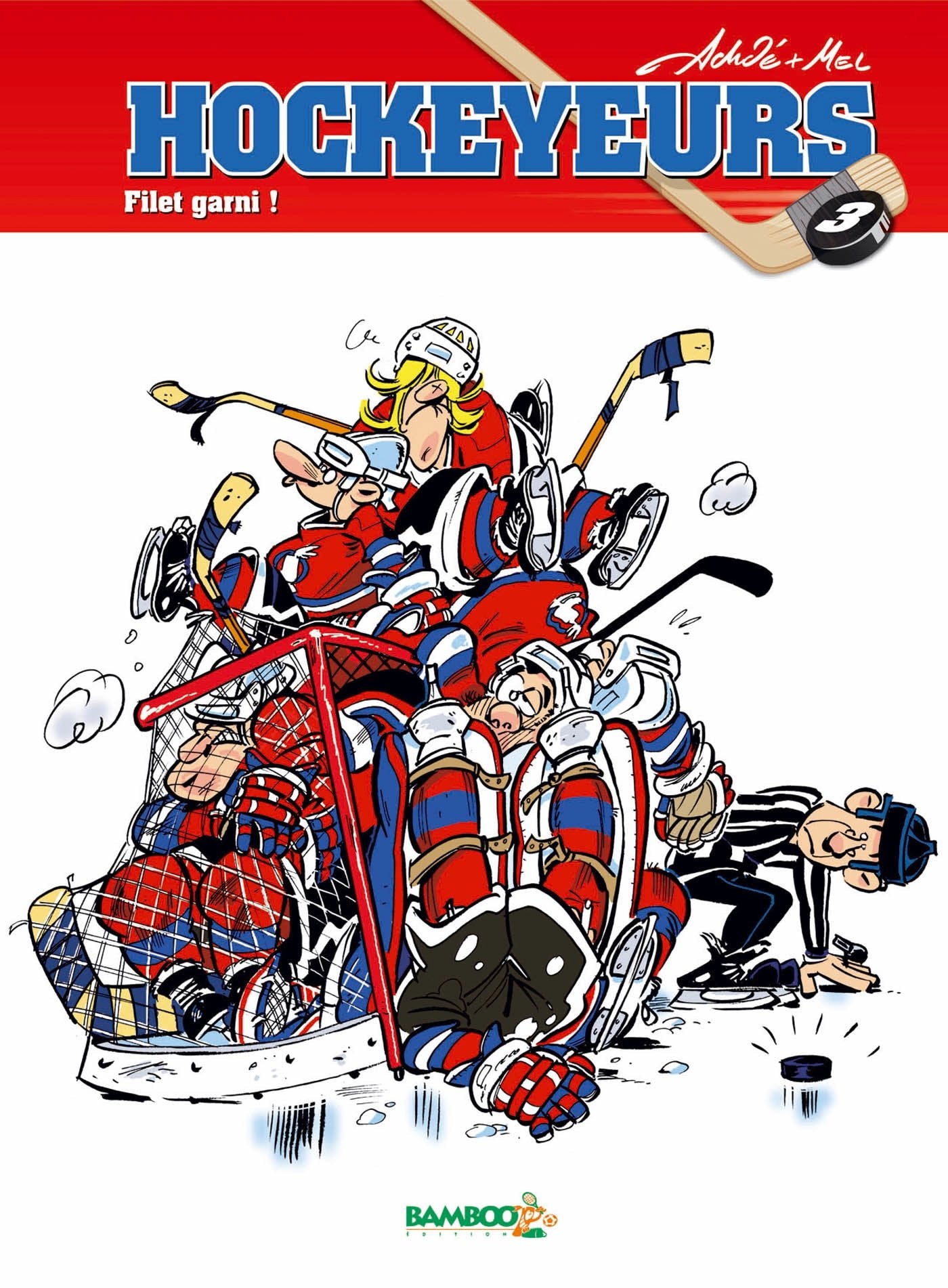 Les Hockeyeurs - tome 03 - Filet garni ! Manga
