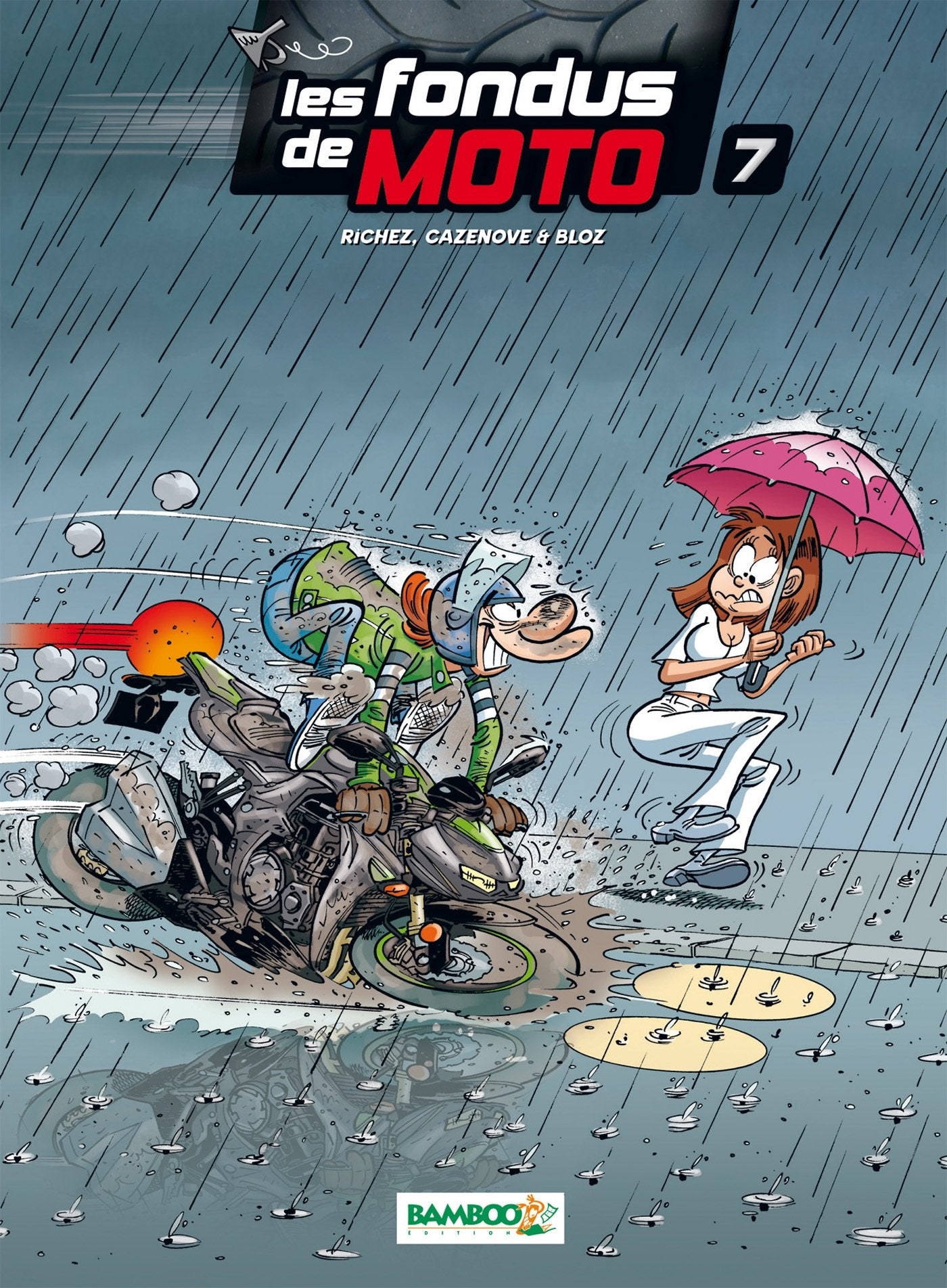 Les Fondus de moto - tome 07 Manga