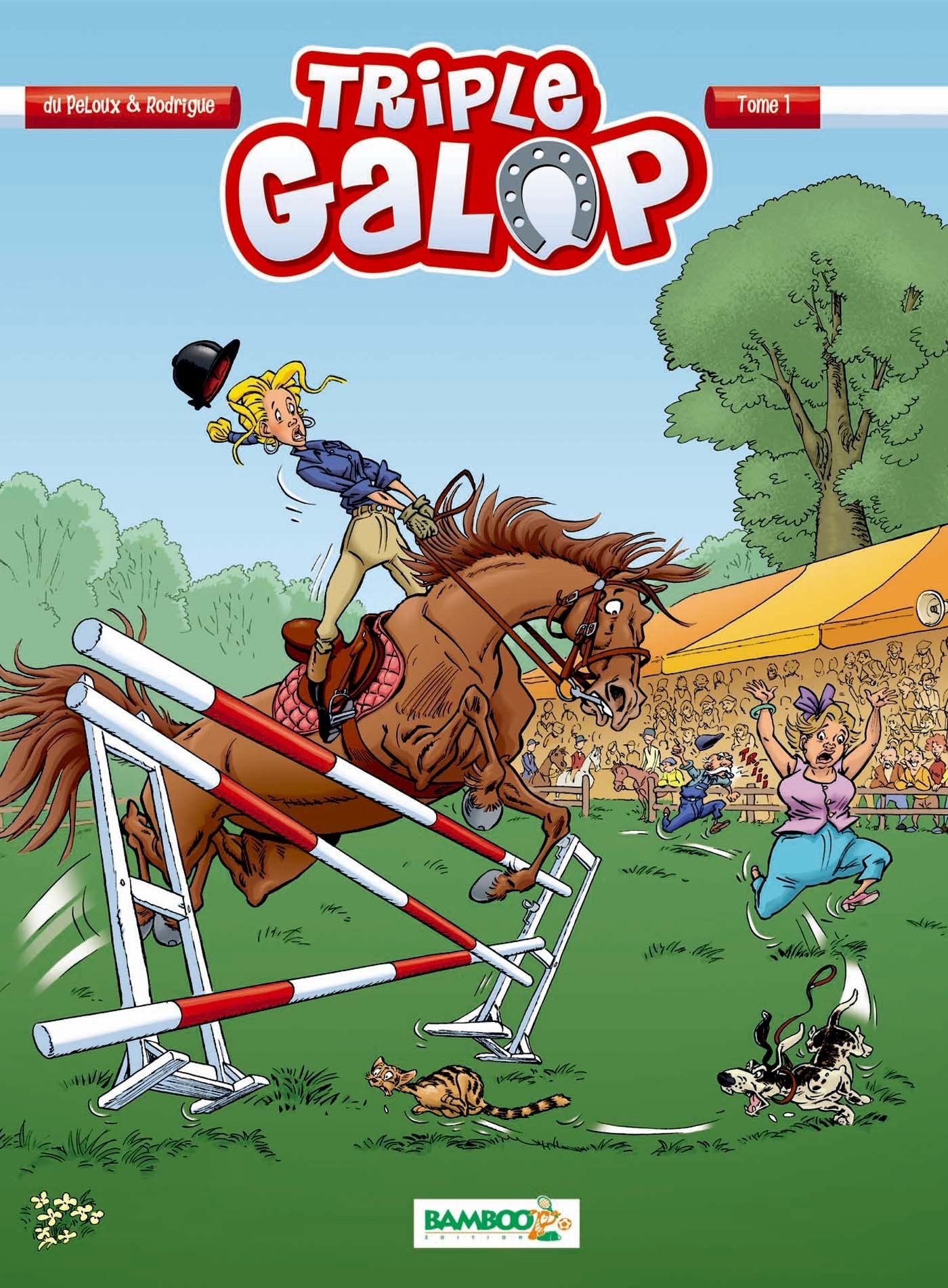 TRIPLE GALOP T1 TOP HUMOUR 2016 Manga