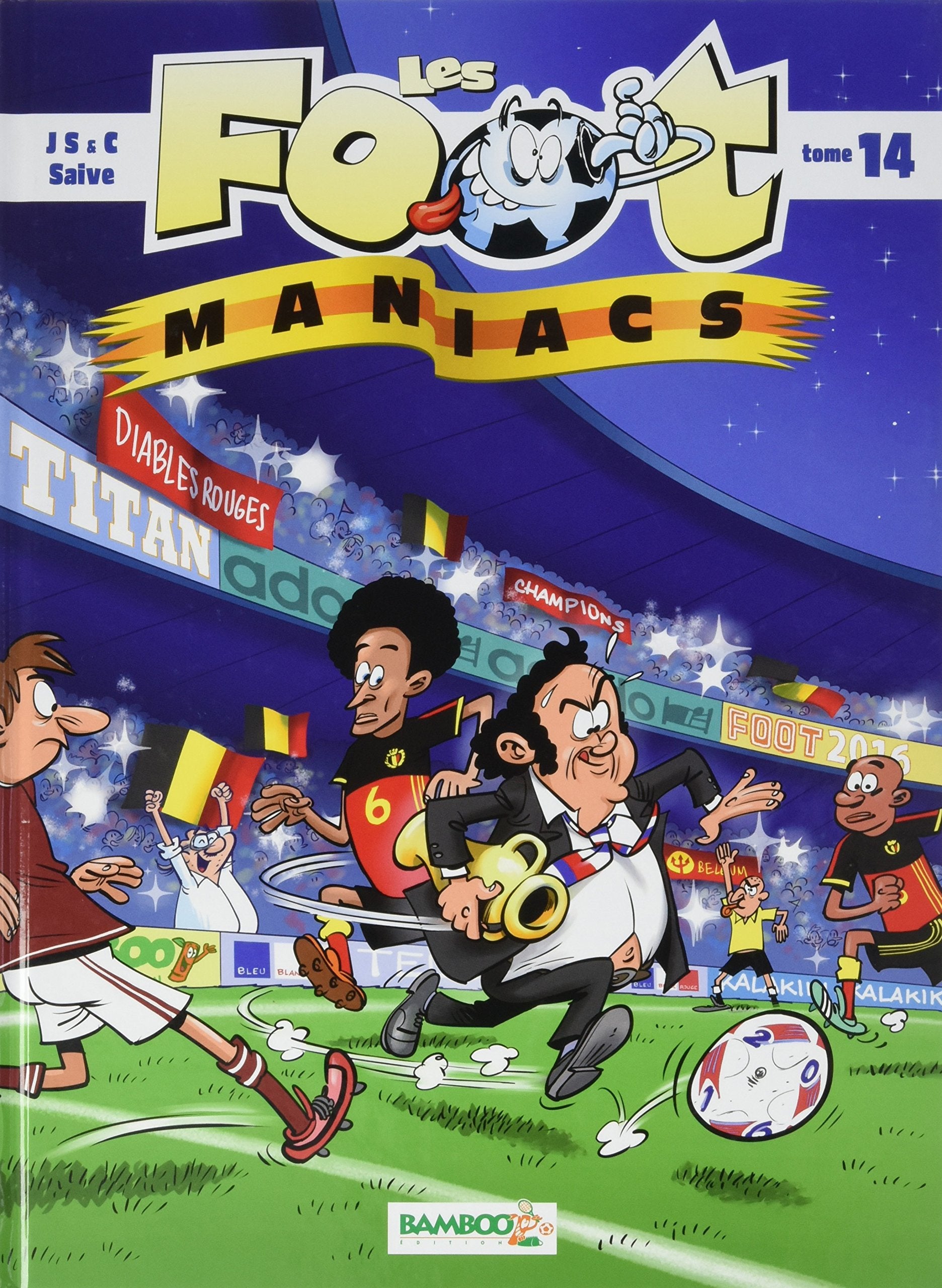 Les Footmaniacs - tome 14 - version Belge Manga