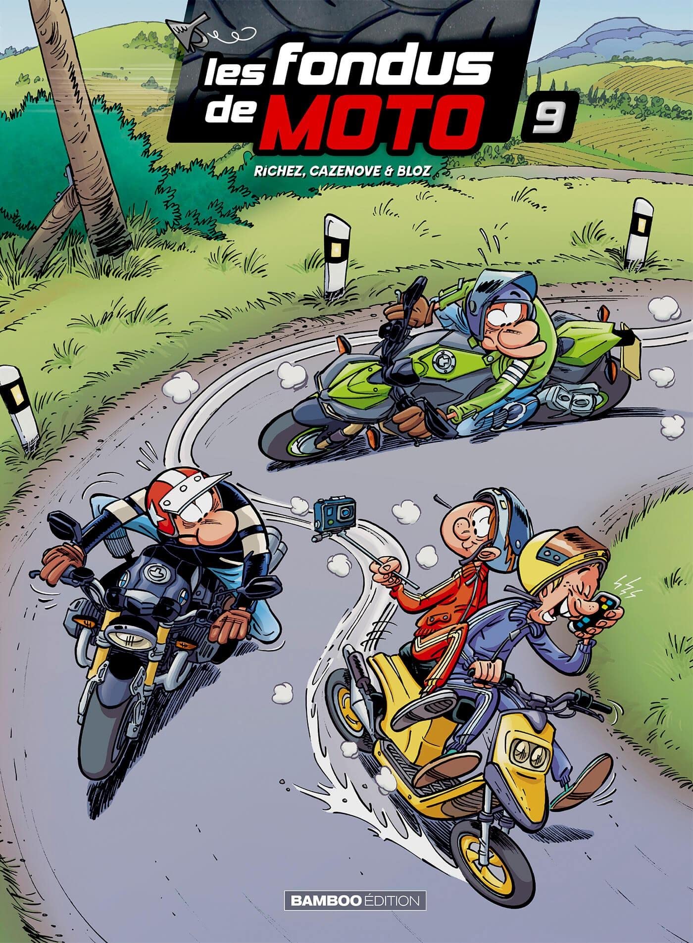 Les Fondus de moto - tome 09 Manga