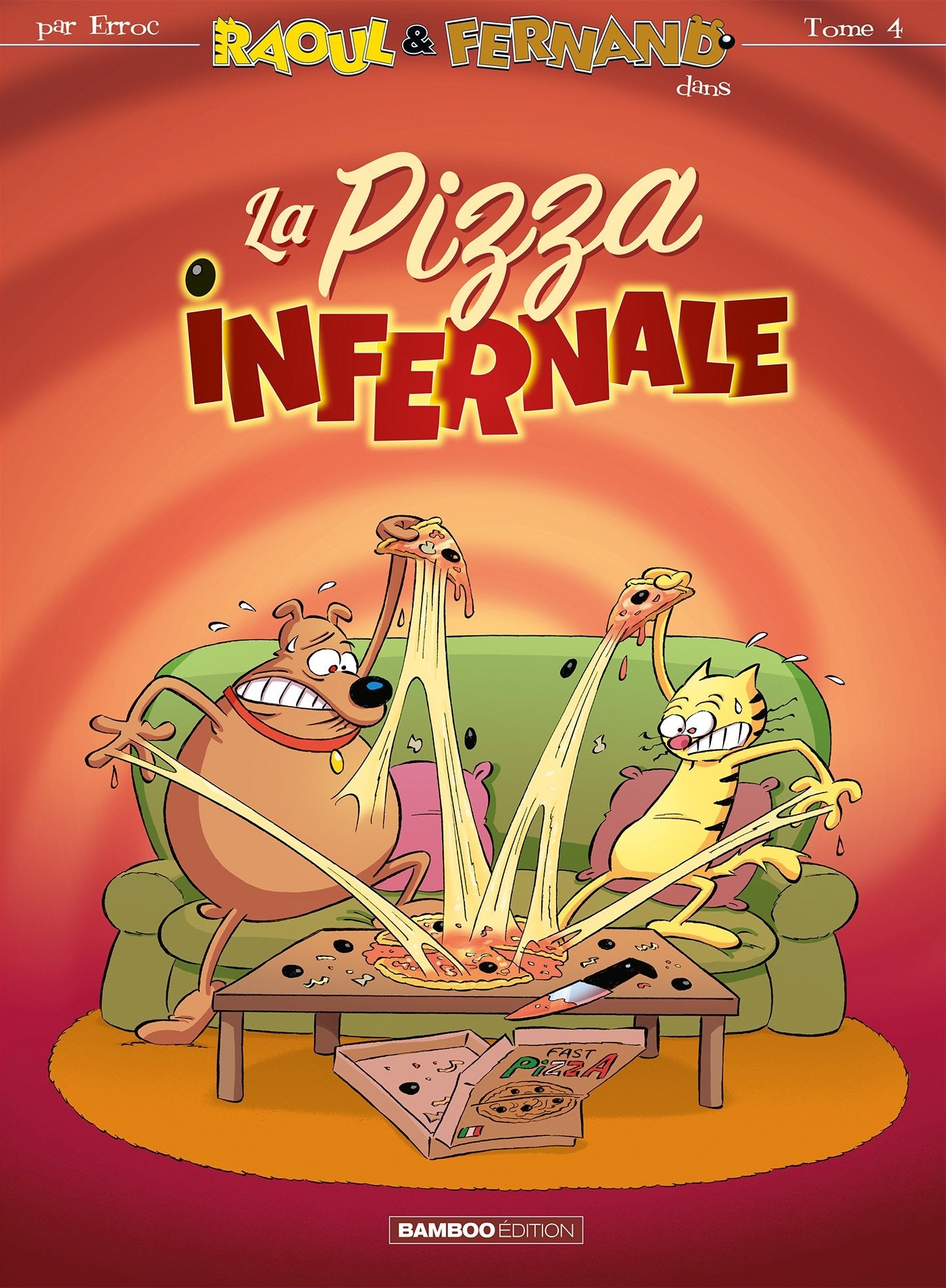 Raoul et Fernand - tome 04: La pizza infernale Manga