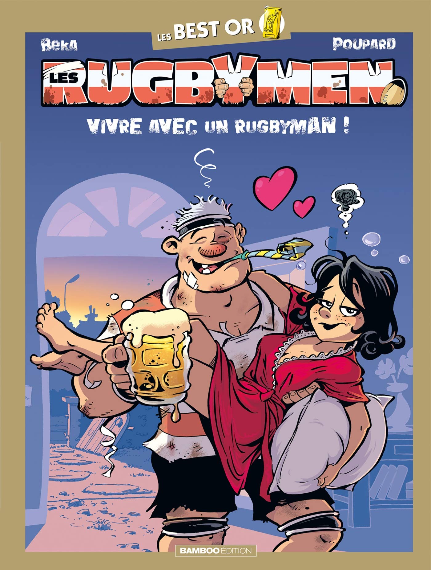Les Rugbymen - Best Or - vivre avec un rugbyman Manga