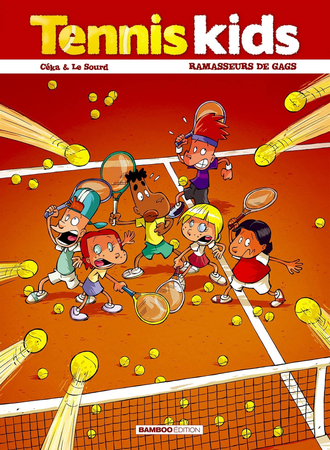Tennis kids - tome 01: Ramasseurs de gags book