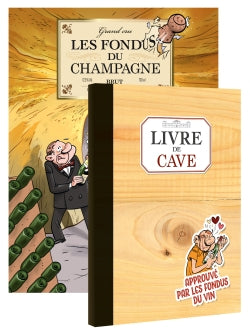 Les fondus du champagne + livre de cave offert Manga