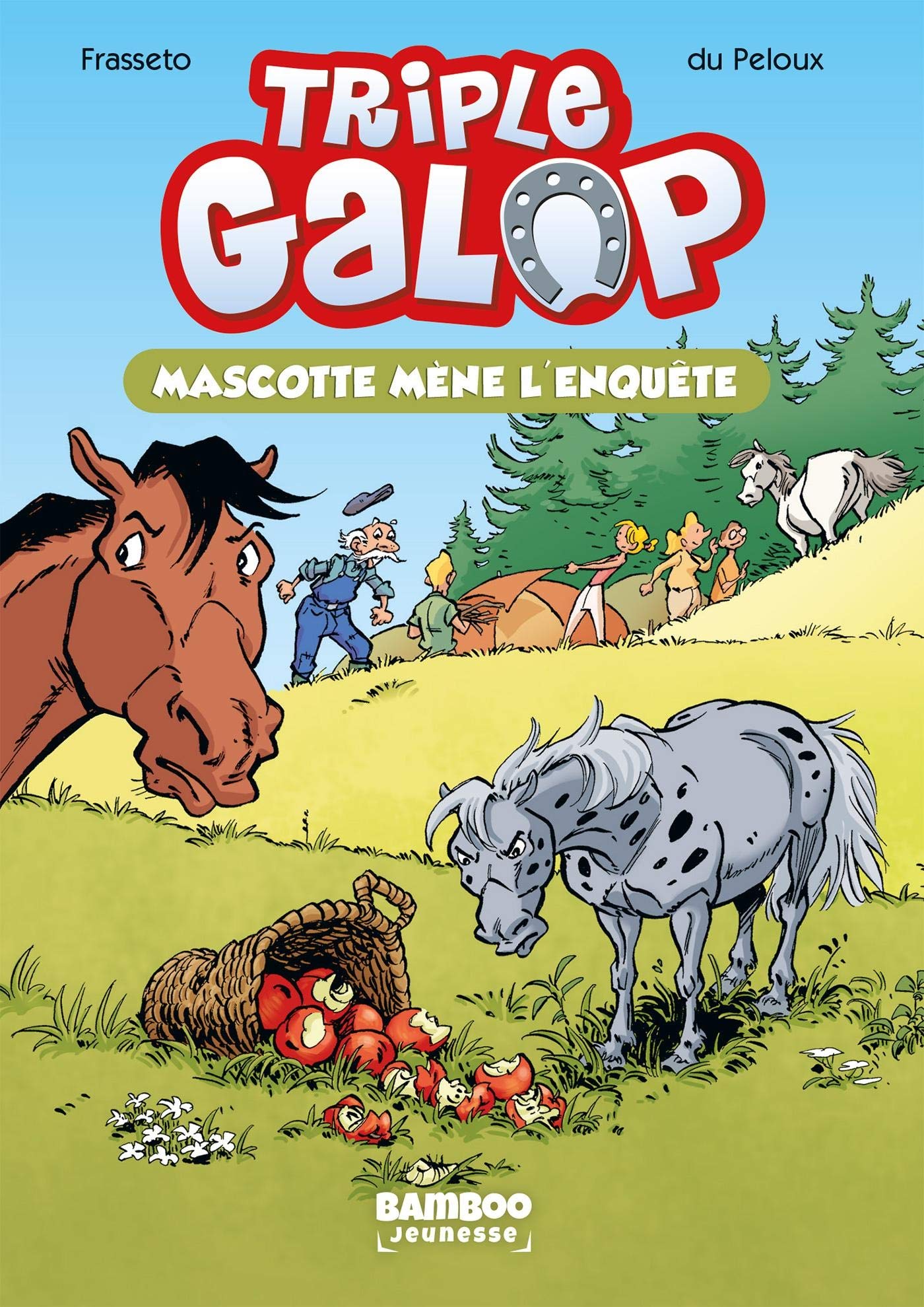 Triple Galop - Poche - tome 01: Mascotte mène l'enquête Manga