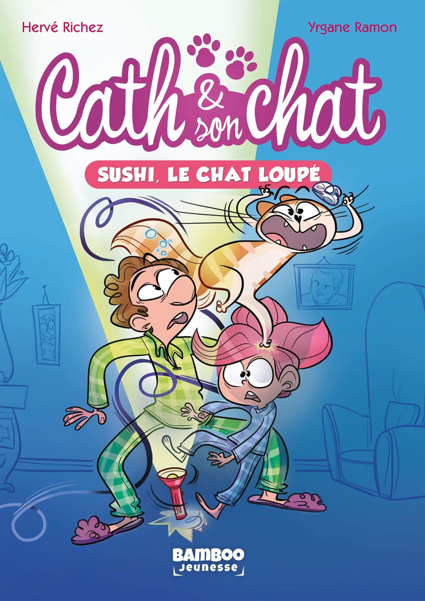 Cath et son chat - Poche - tome 01: Sushi, le chat loupé Manga