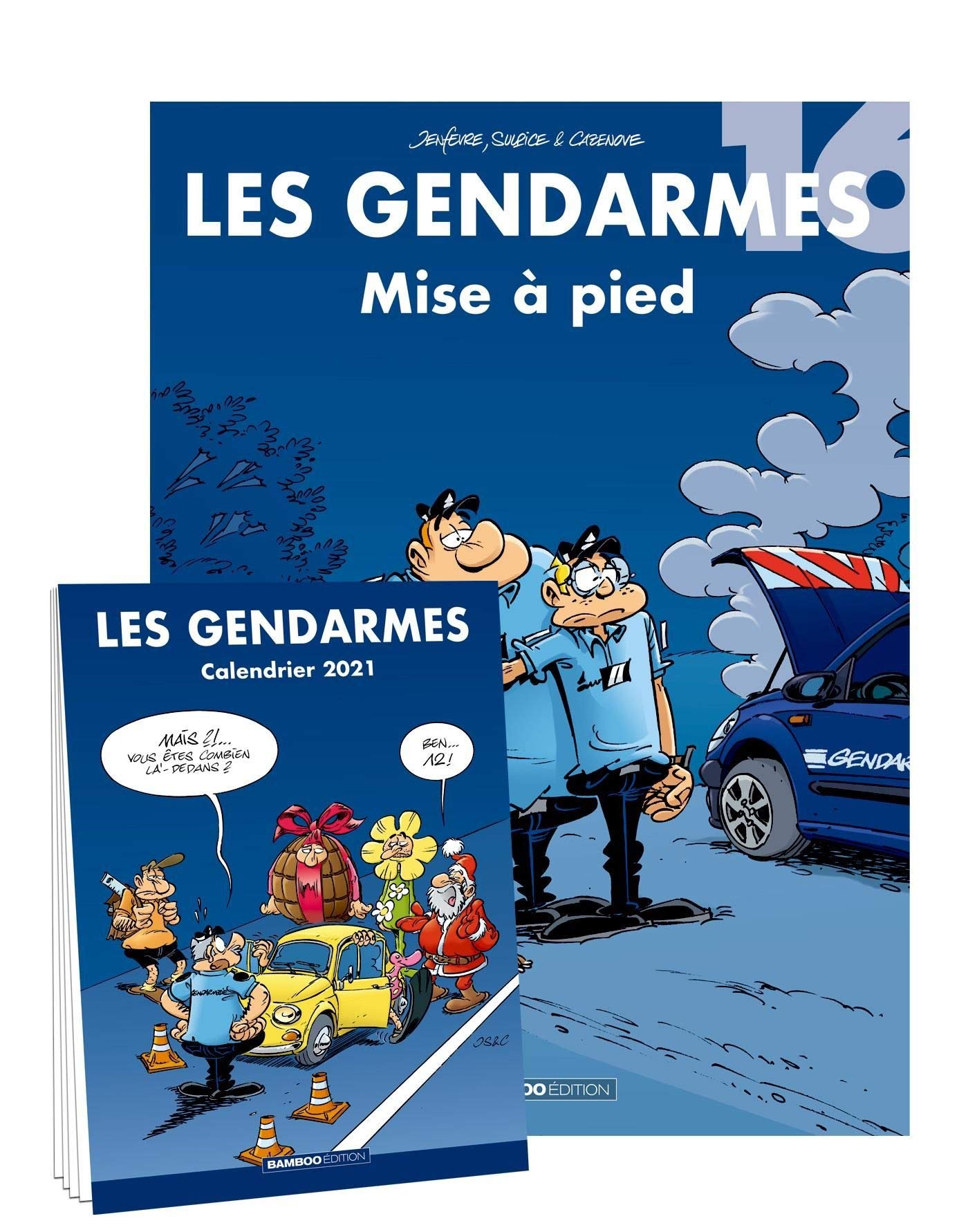 Les Gendarmes - tome 16 + Calendrier 2021 offert book