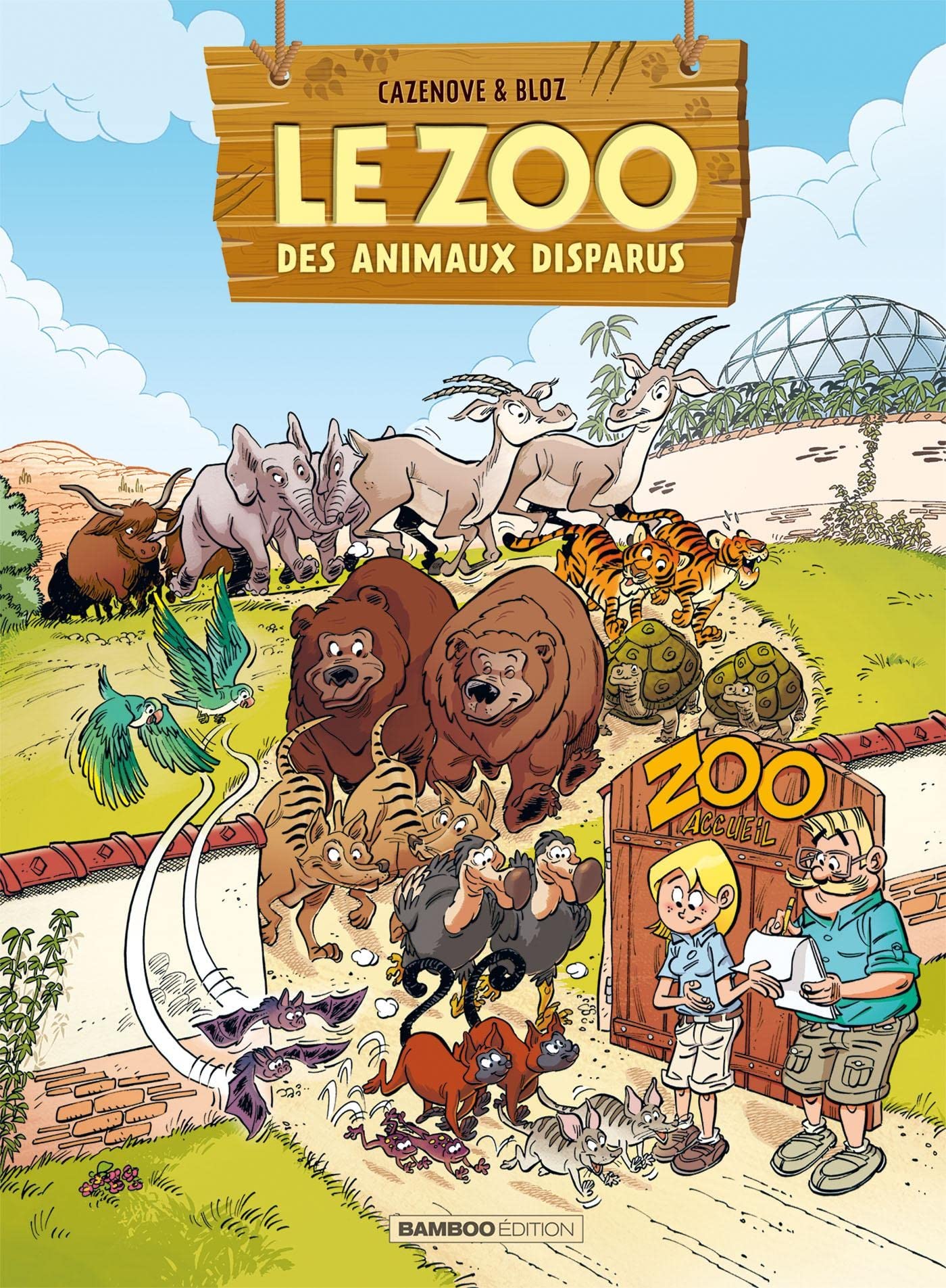 Le Zoo des animaux disparus - tome 02 Manga