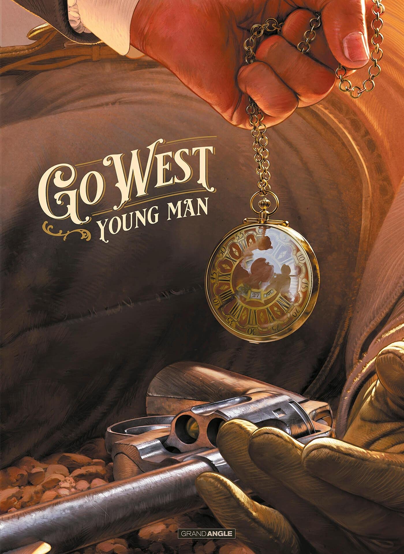 Go West Young Man - tirage luxe noir et blanc Manga