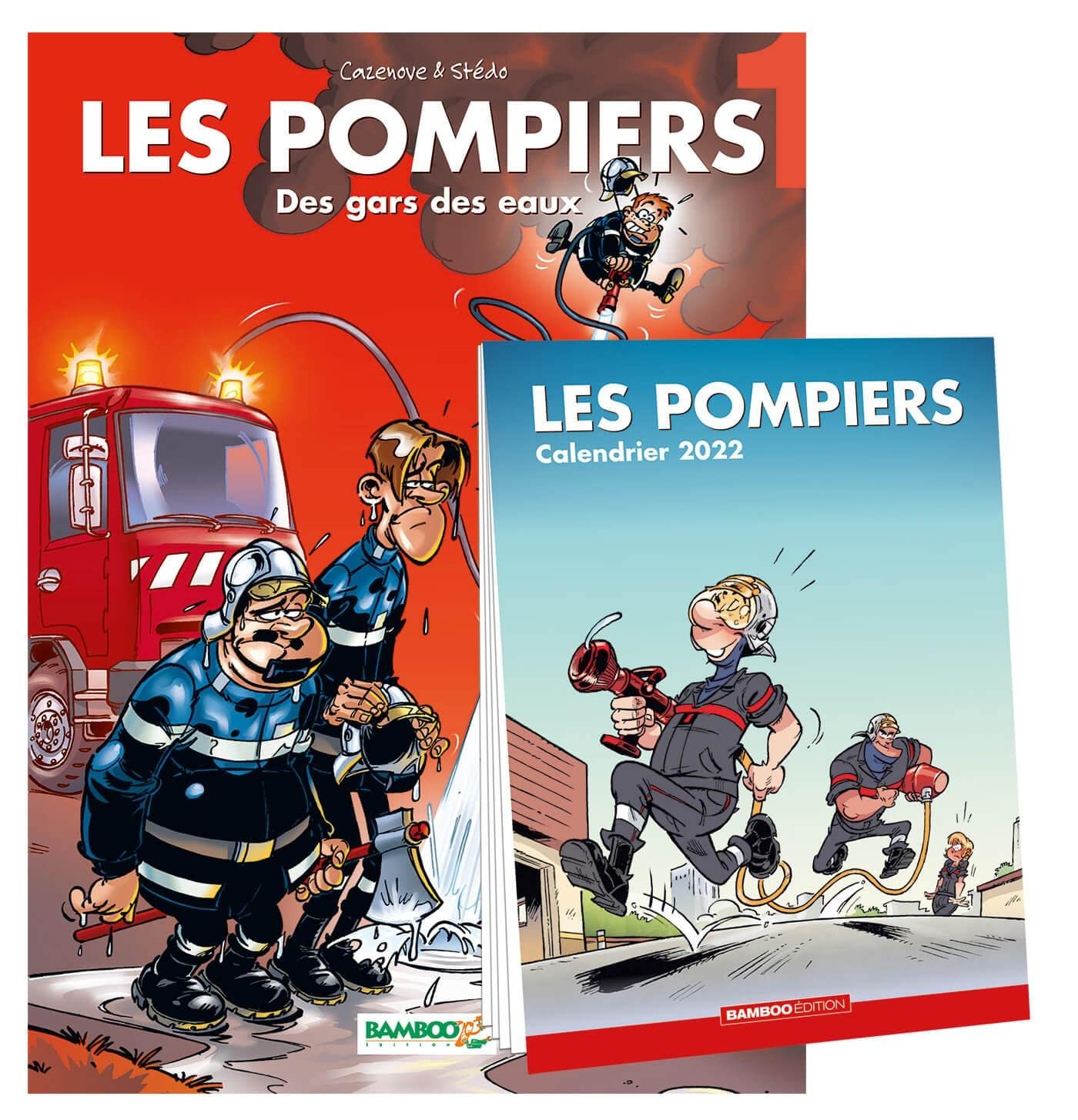 Les Pompiers - tome 01 + Calendrier 2022 offert book