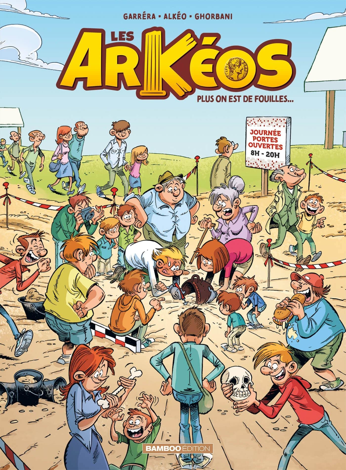 Les Arkéos - tome 02: Plus on est de fouilles Manga