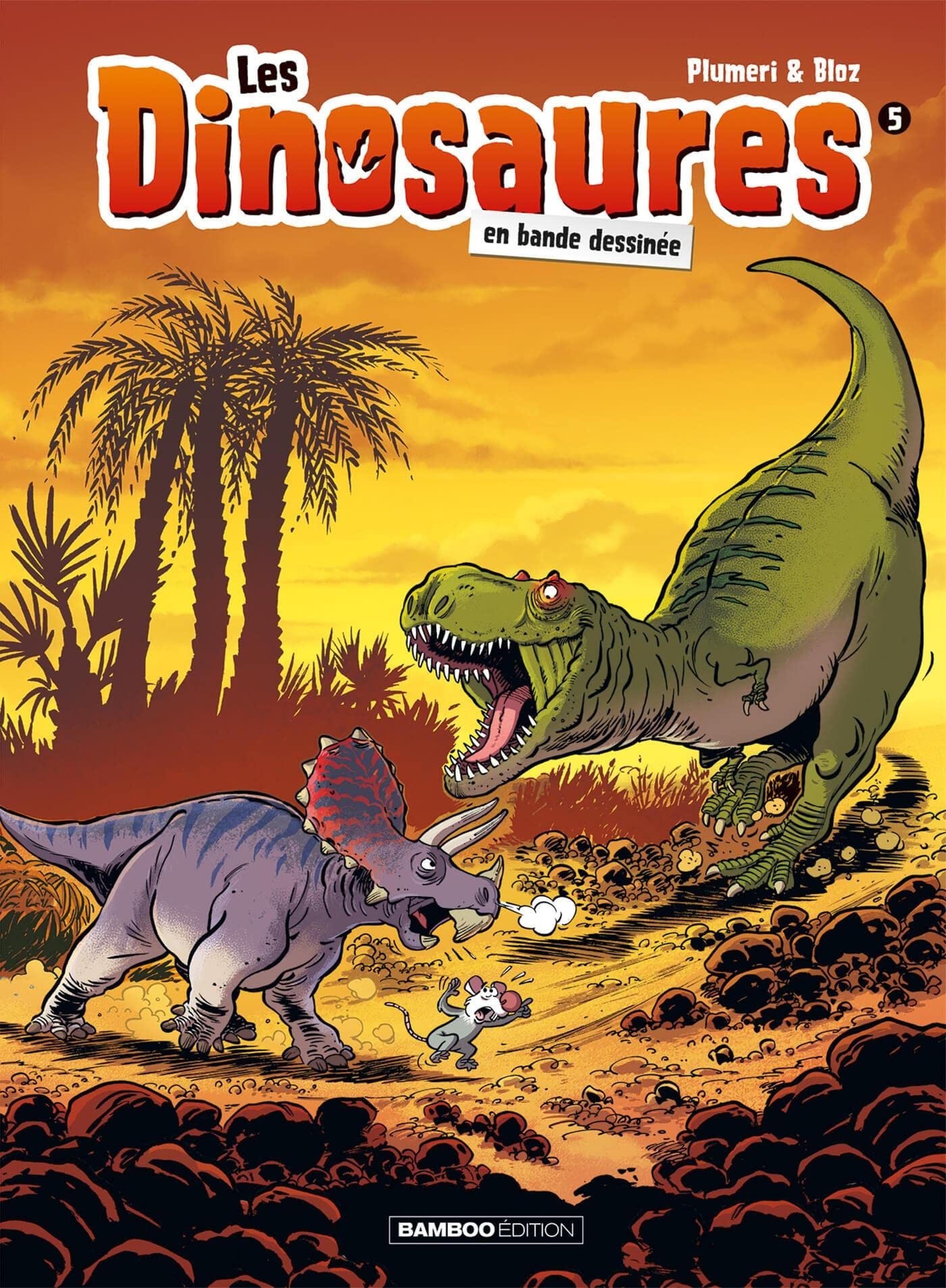 Les Dinosaures en BD - tome 05 - top humour 2023 book