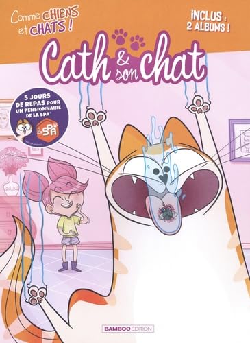 Cath et son chat - tome 01 / Les Chiens en BD - tome 01 - écrin book