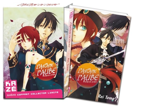 L'arcane de l'aube coffret T13 Roman book