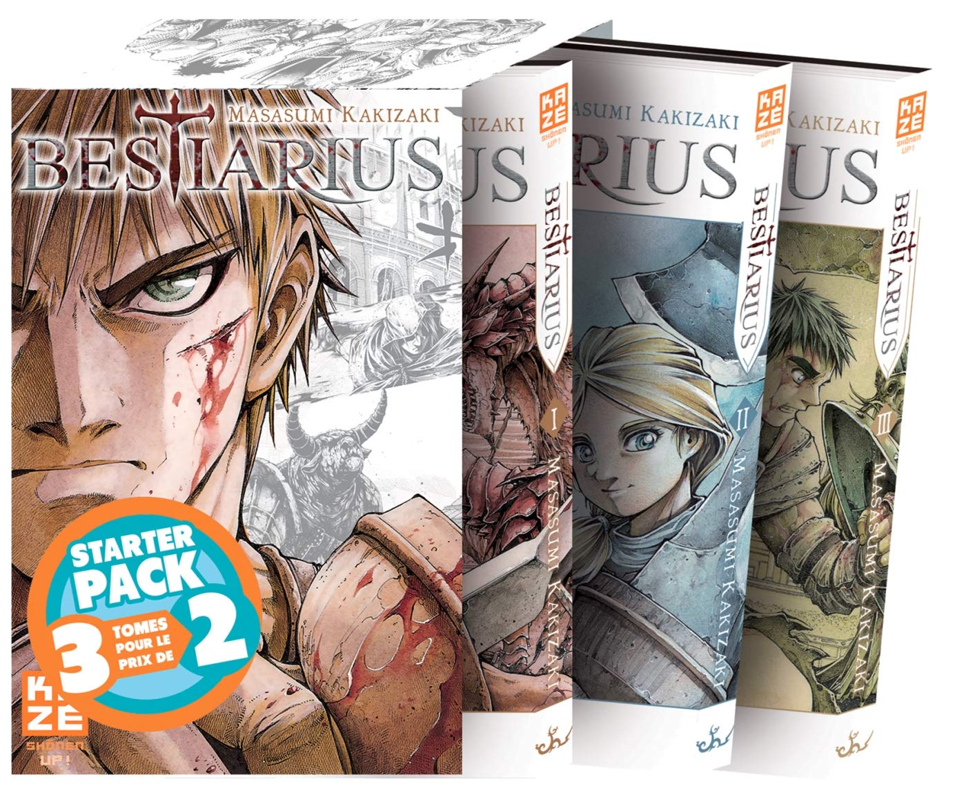 Bestiarius - Starter Pack T01 à T03 book