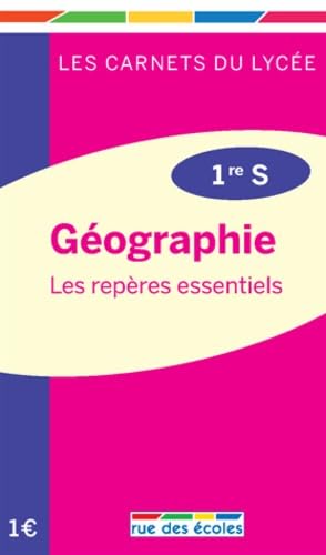 Géographie : les repères essentiels 1eS book