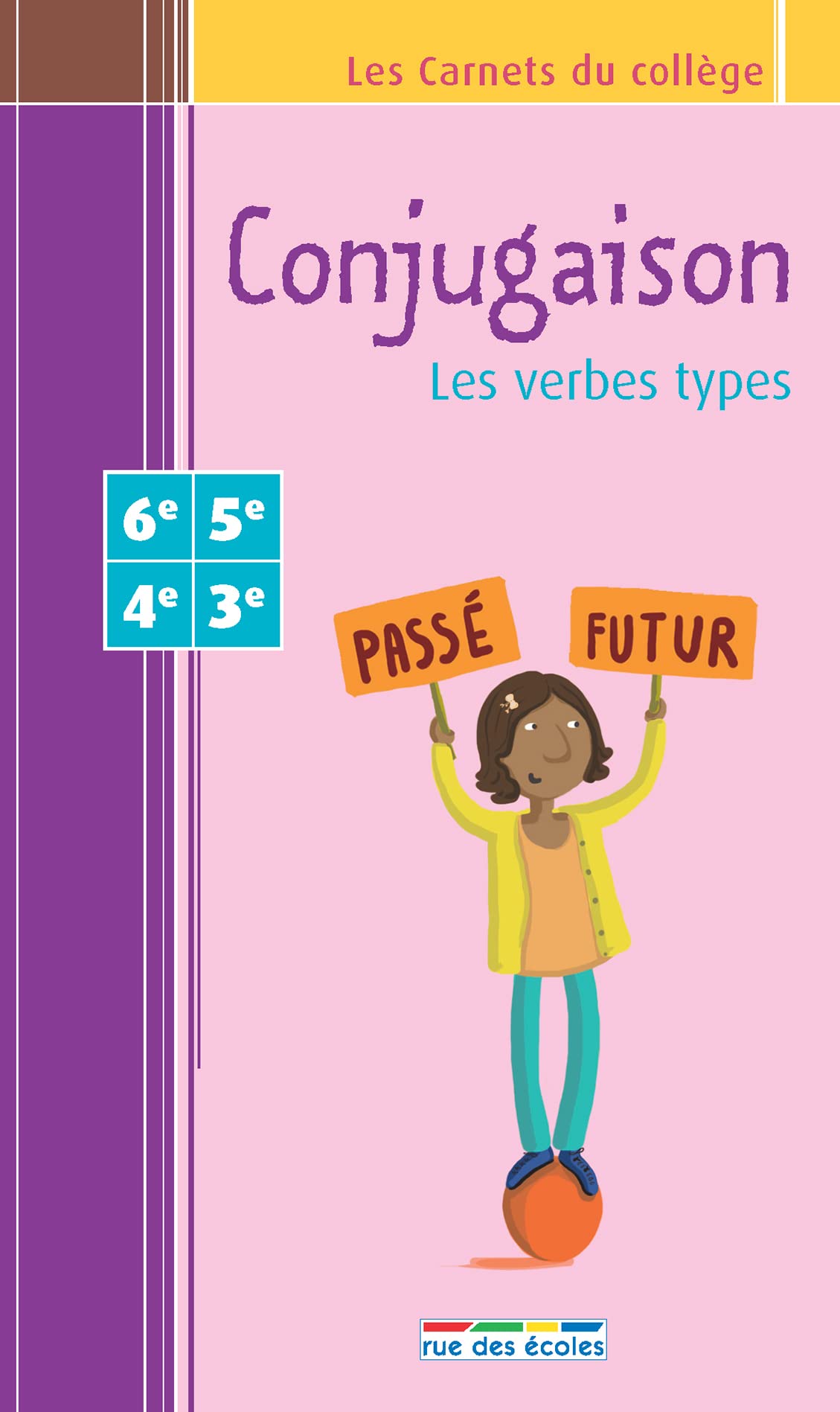 Conjugaison, les verbes types - 6e/3e: les verbes types book