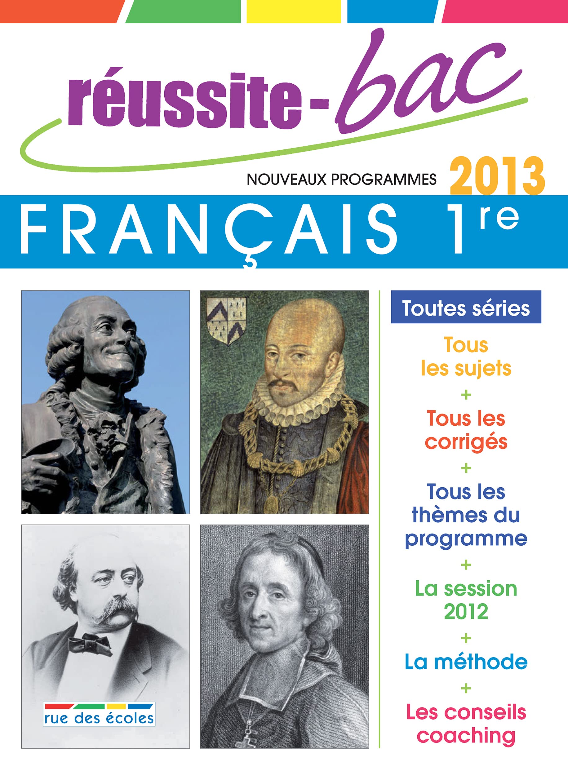 Réussite bac 2013 Français 1ère toutes séries book