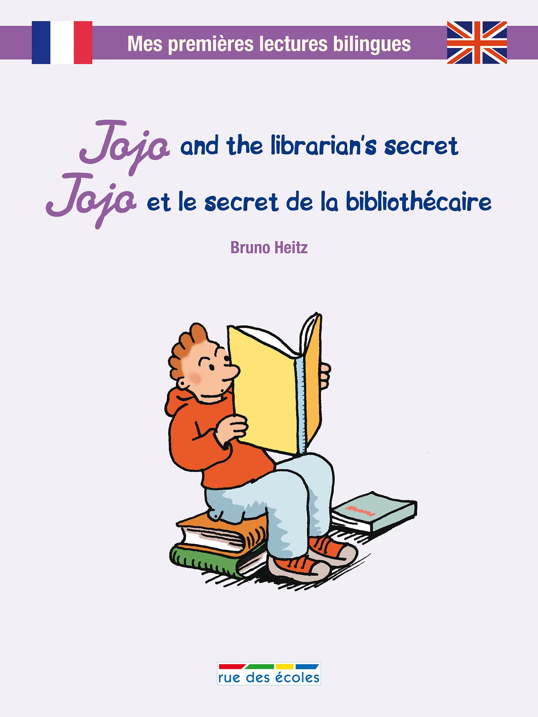 Jojo et le secret de la bibliothécaire/Jojo and the librarian's secret book