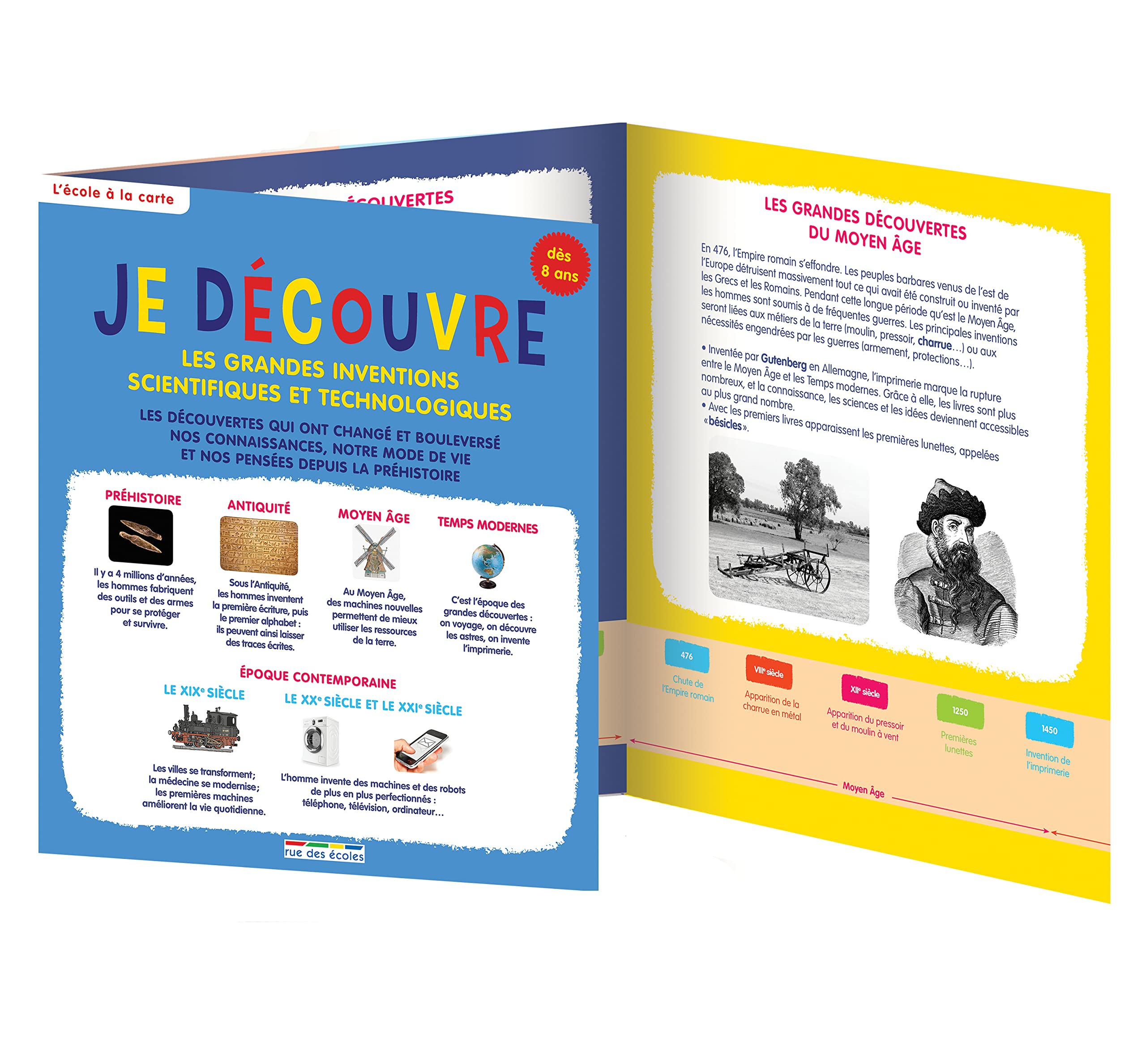 Je découvre les grandes inventions scientifiques et technologiques book