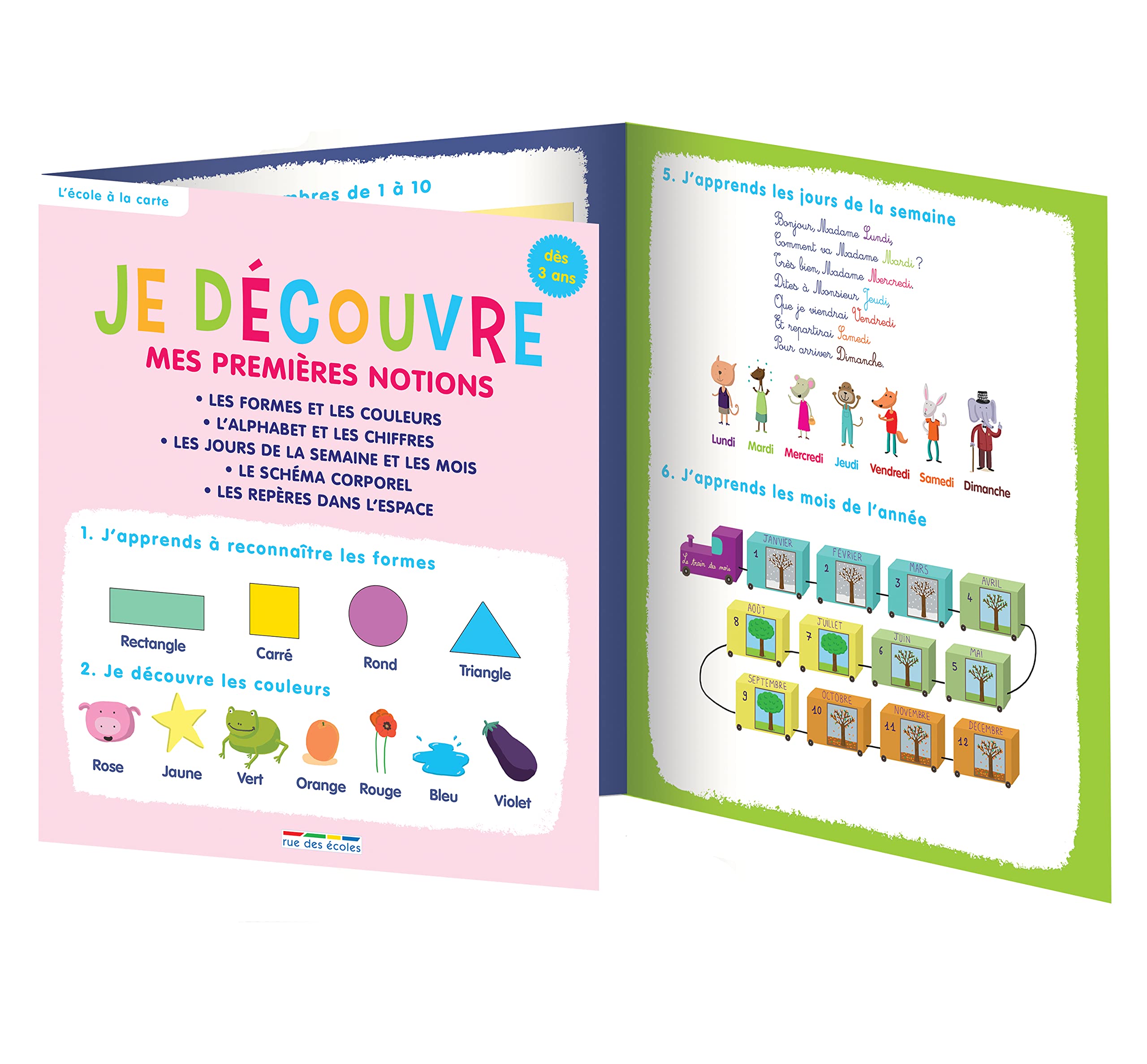 Je découvre mes premières notions: dès 3 ans book