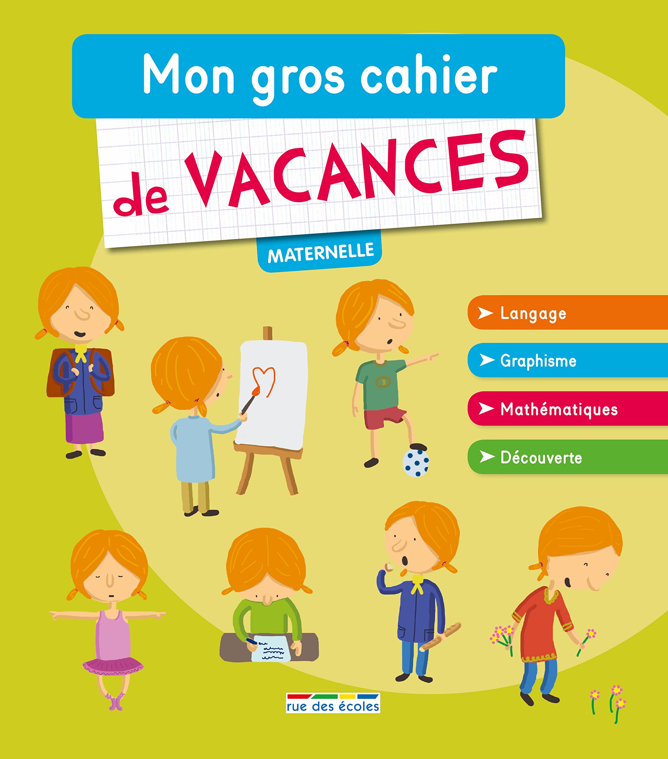 Mon gros cahier de vacances - Maternelle book