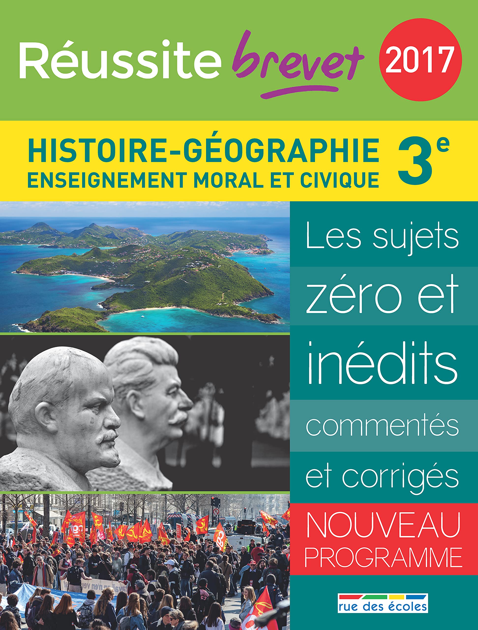Reussite-Brevet la Compil 2017 Histoire-Geographie - Nouveau programme 2016 book