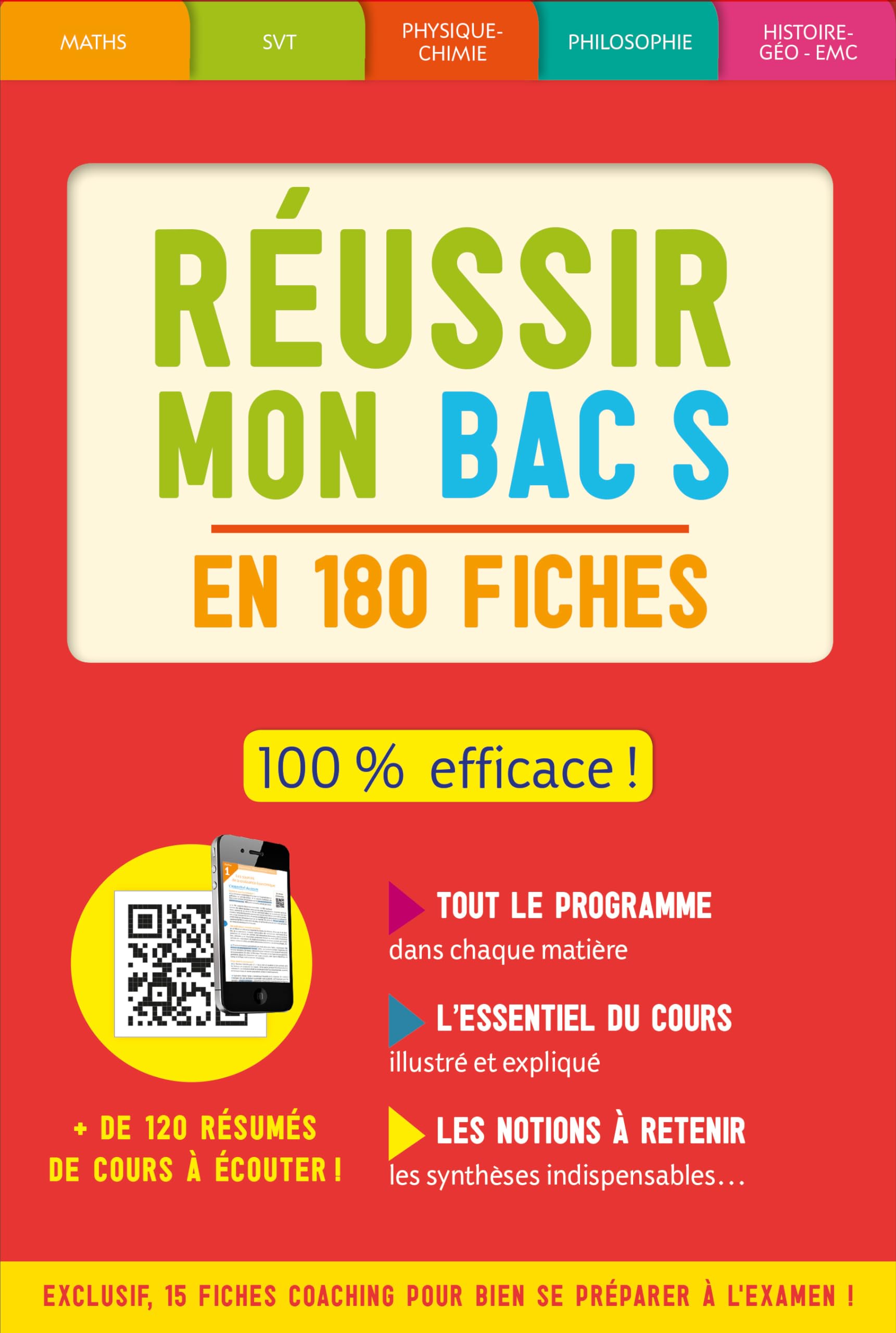 Boîte à fiches Réussir mon bac 2019 Study Guides