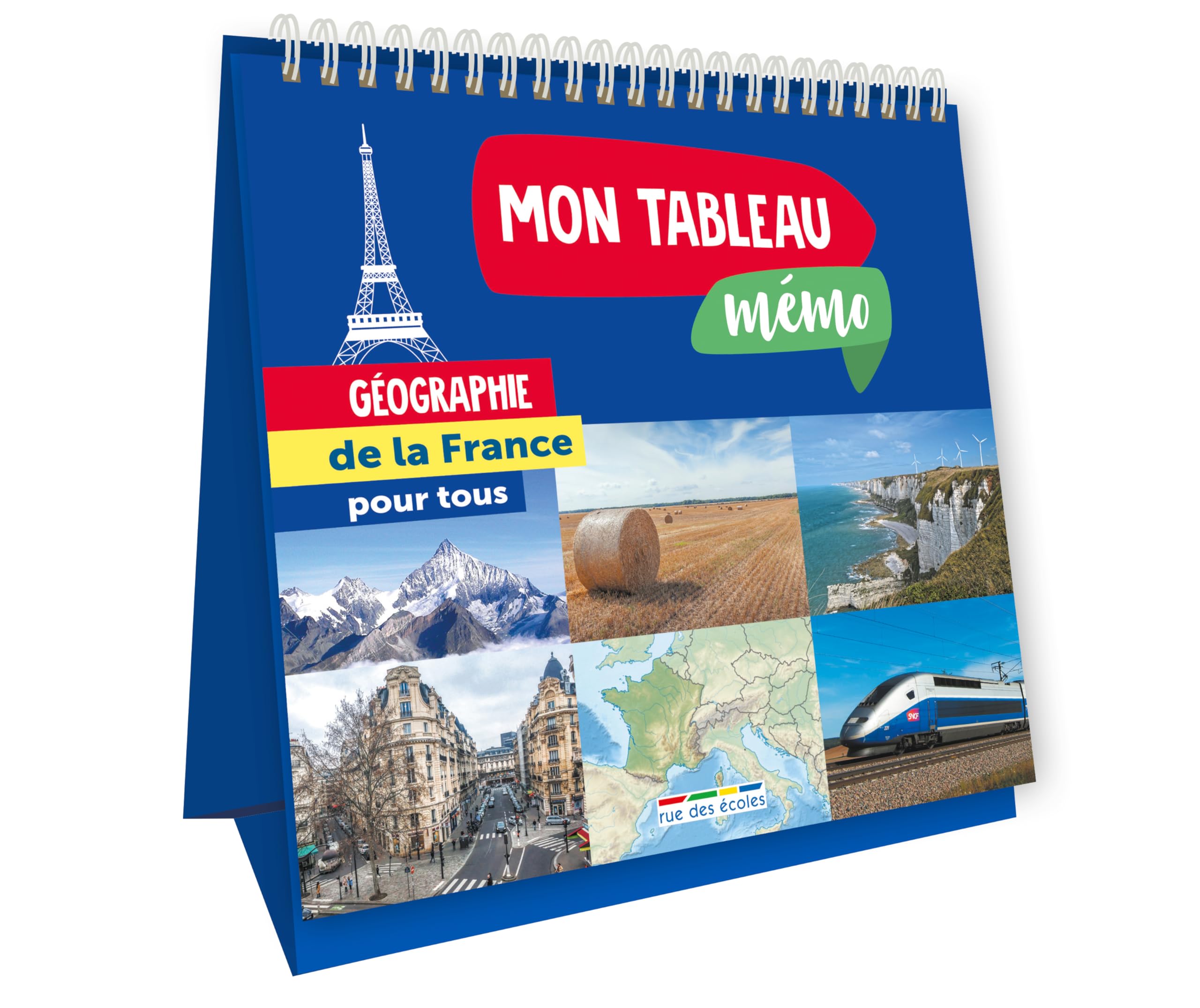 Mon tableau mémo - Géographie de la France pour tous: Géographie de la France pour tous Non-fiction
