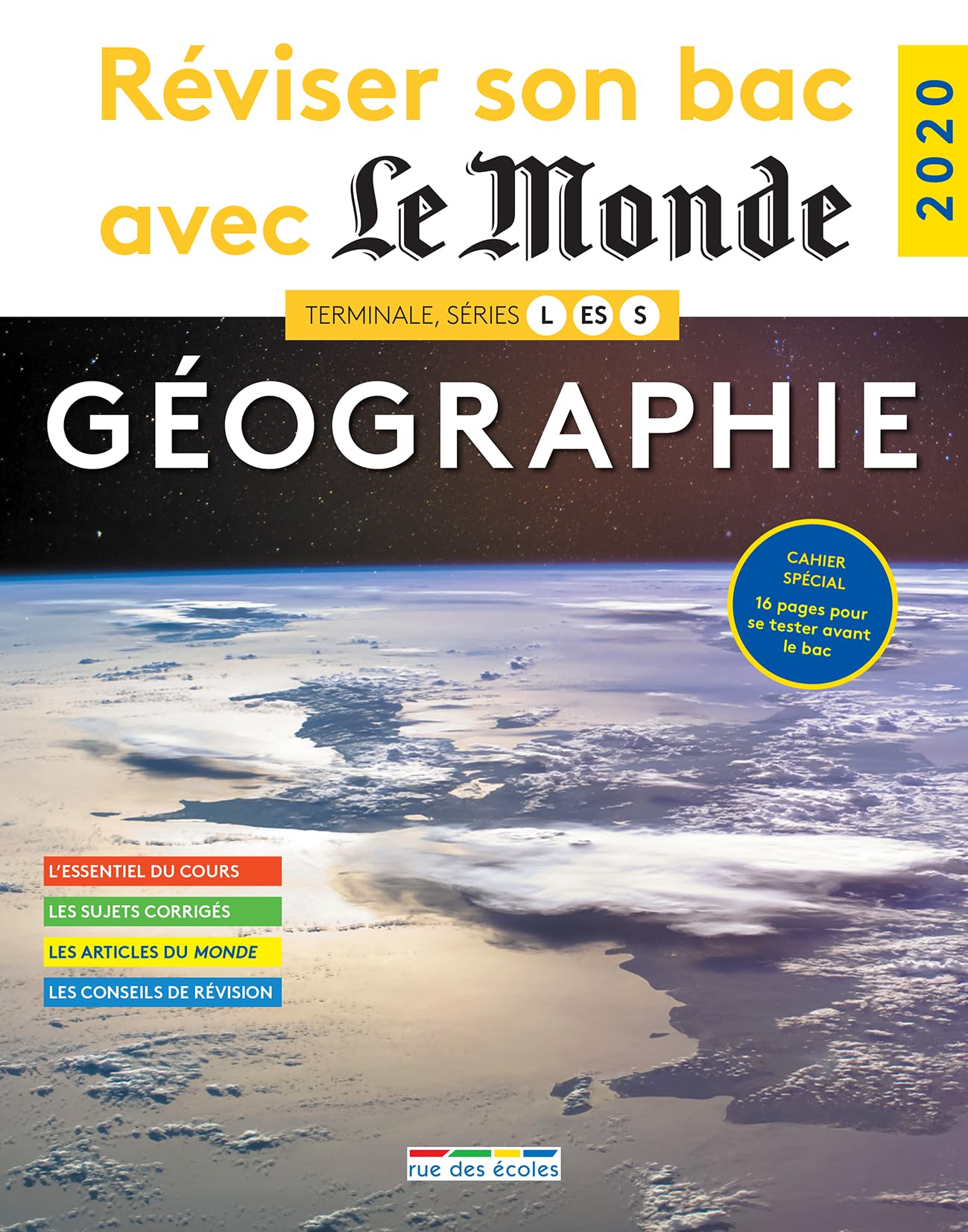 Réviser son bac avec le monde 2020 géographie: Terminale séries L ES S book