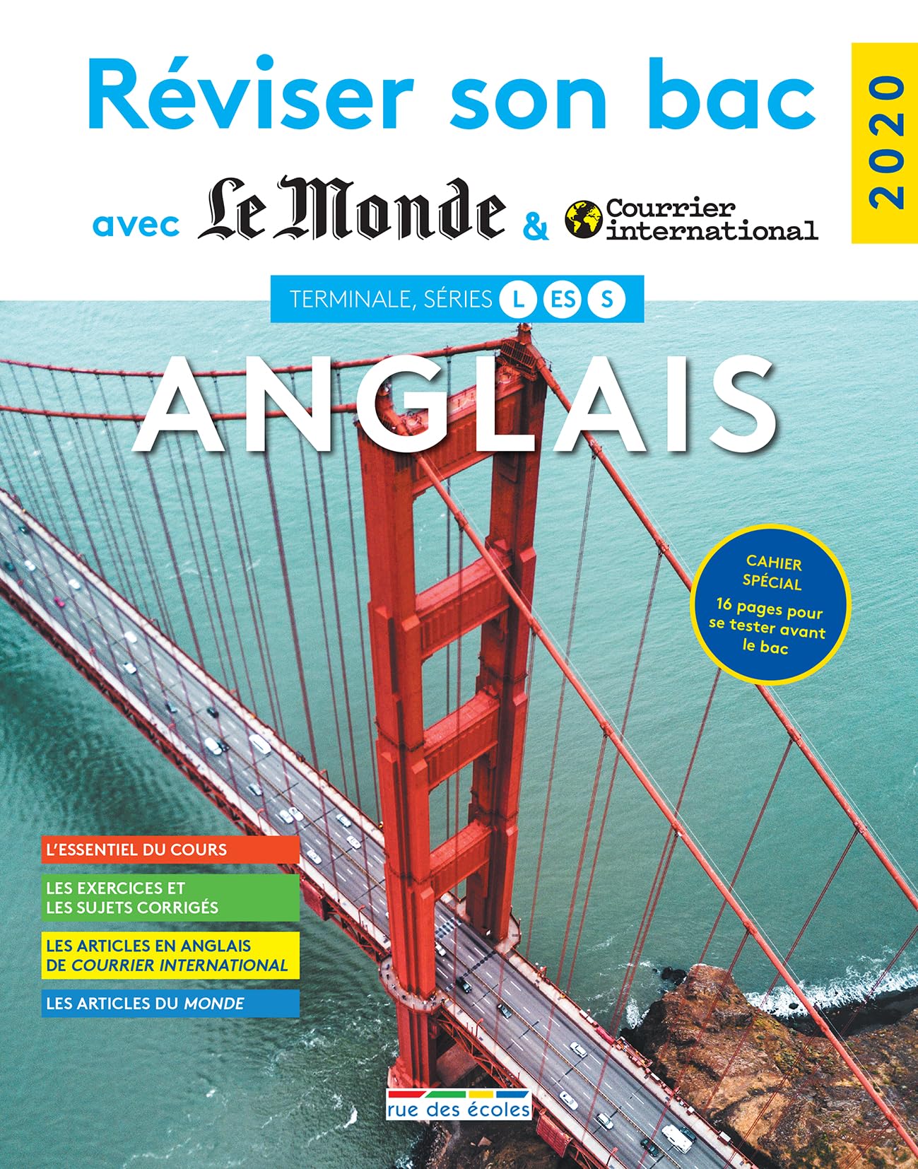 Réviser son bac avec le monde 2020 anglais: Terminale séries L ES S book