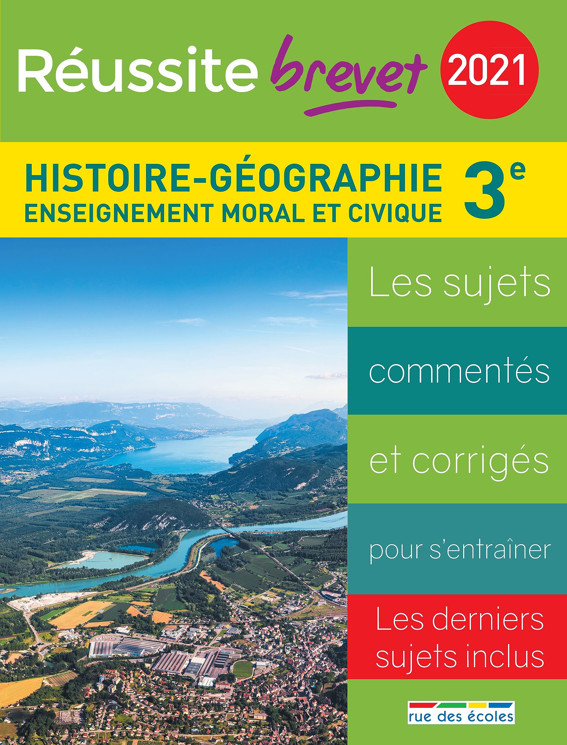 Réussite-brevet 2021 - Brevet histoire-géographie Professional & Reference Books