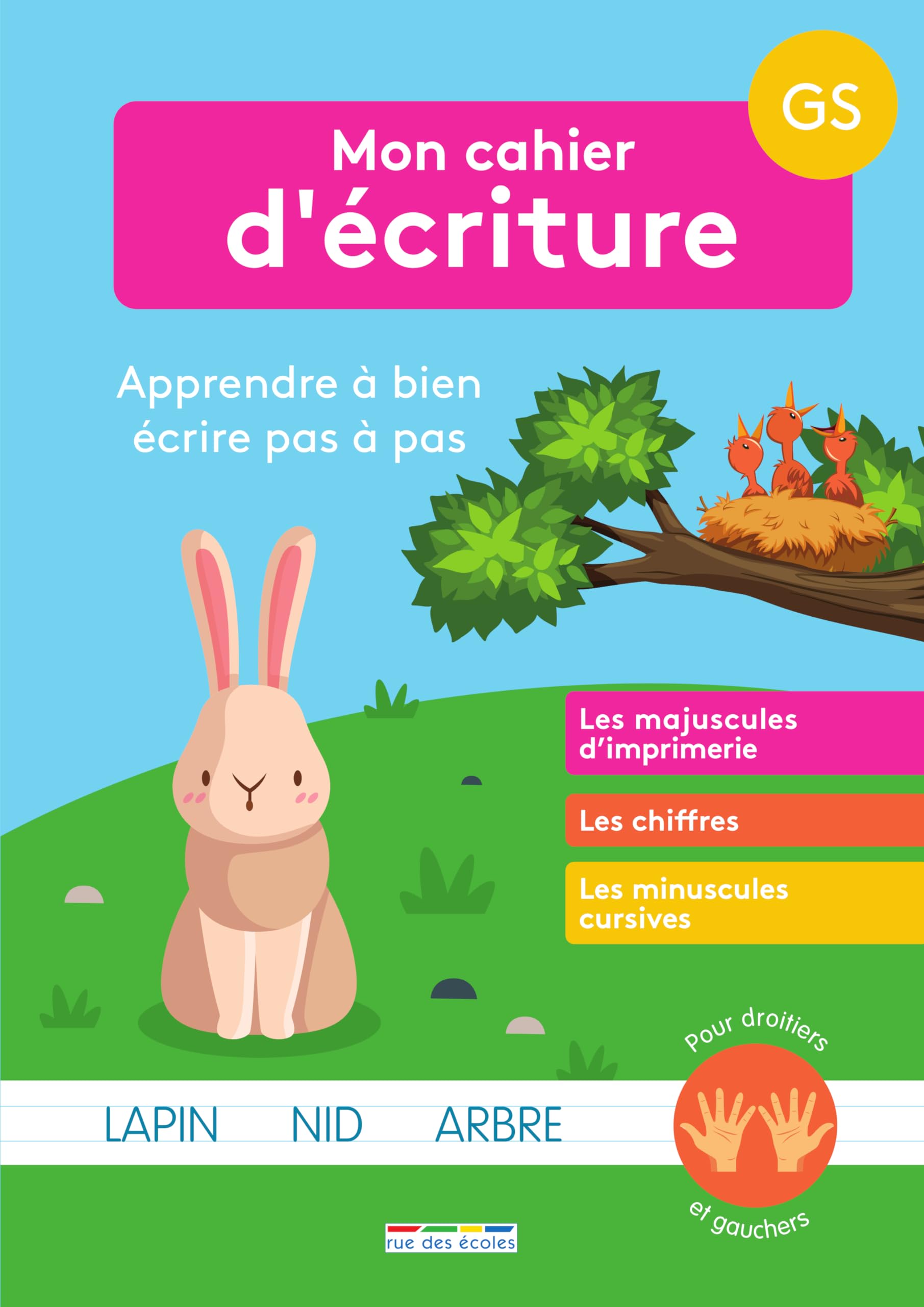 Mon cahier d'écriture GS: Apprendre à bien écrire pas à pas book