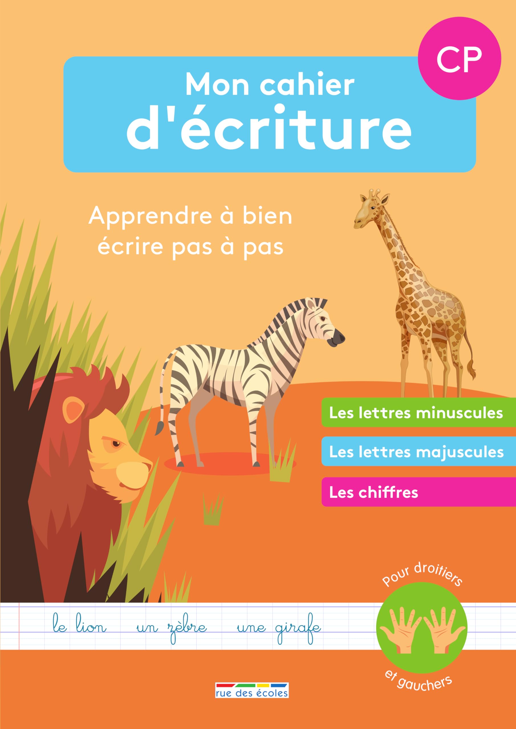 Mon cahier d'écriture CP: Apprendre à bien écrire pas à pas book