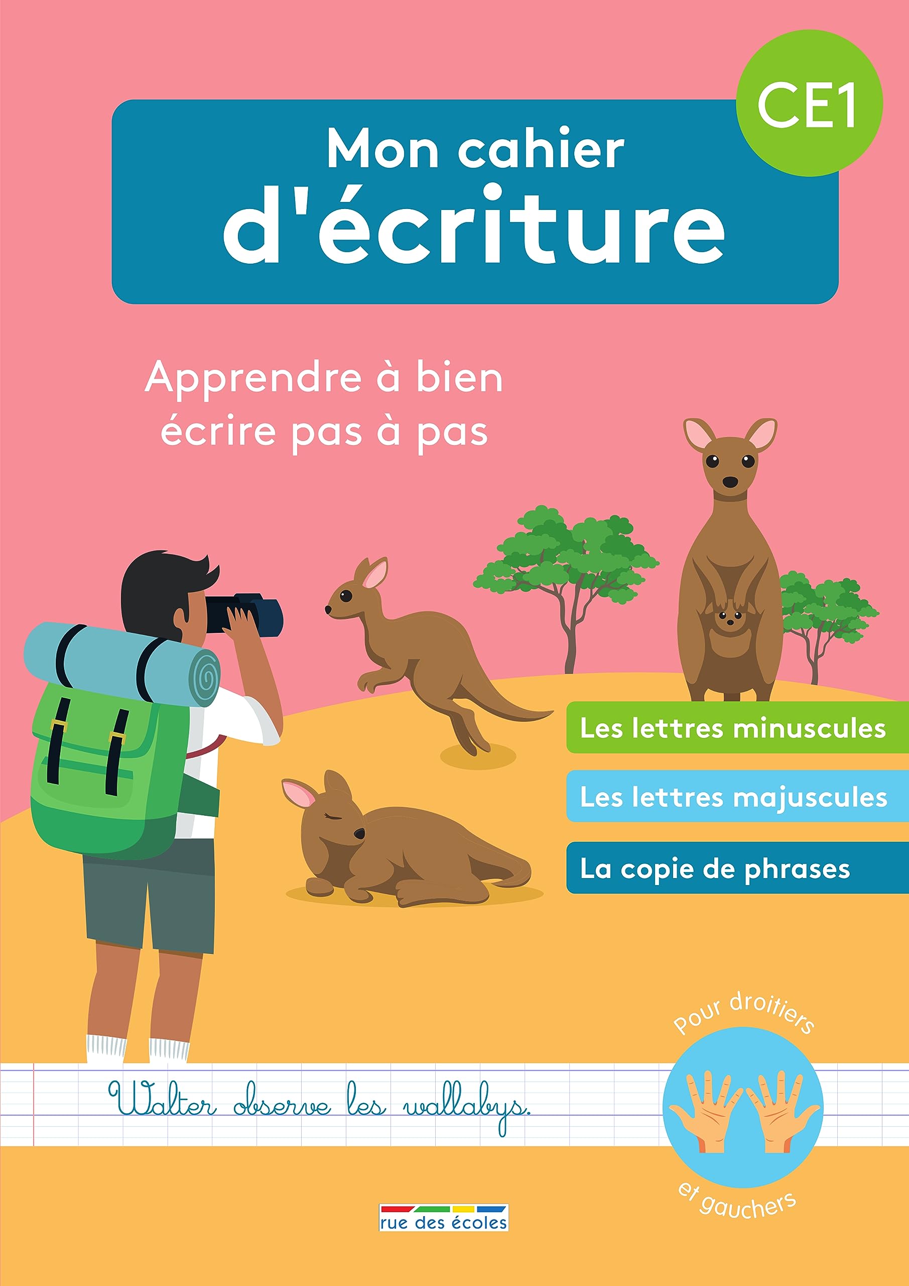 Mon cahier d'écriture CE1: Apprendre à bien écrire pas à pas book