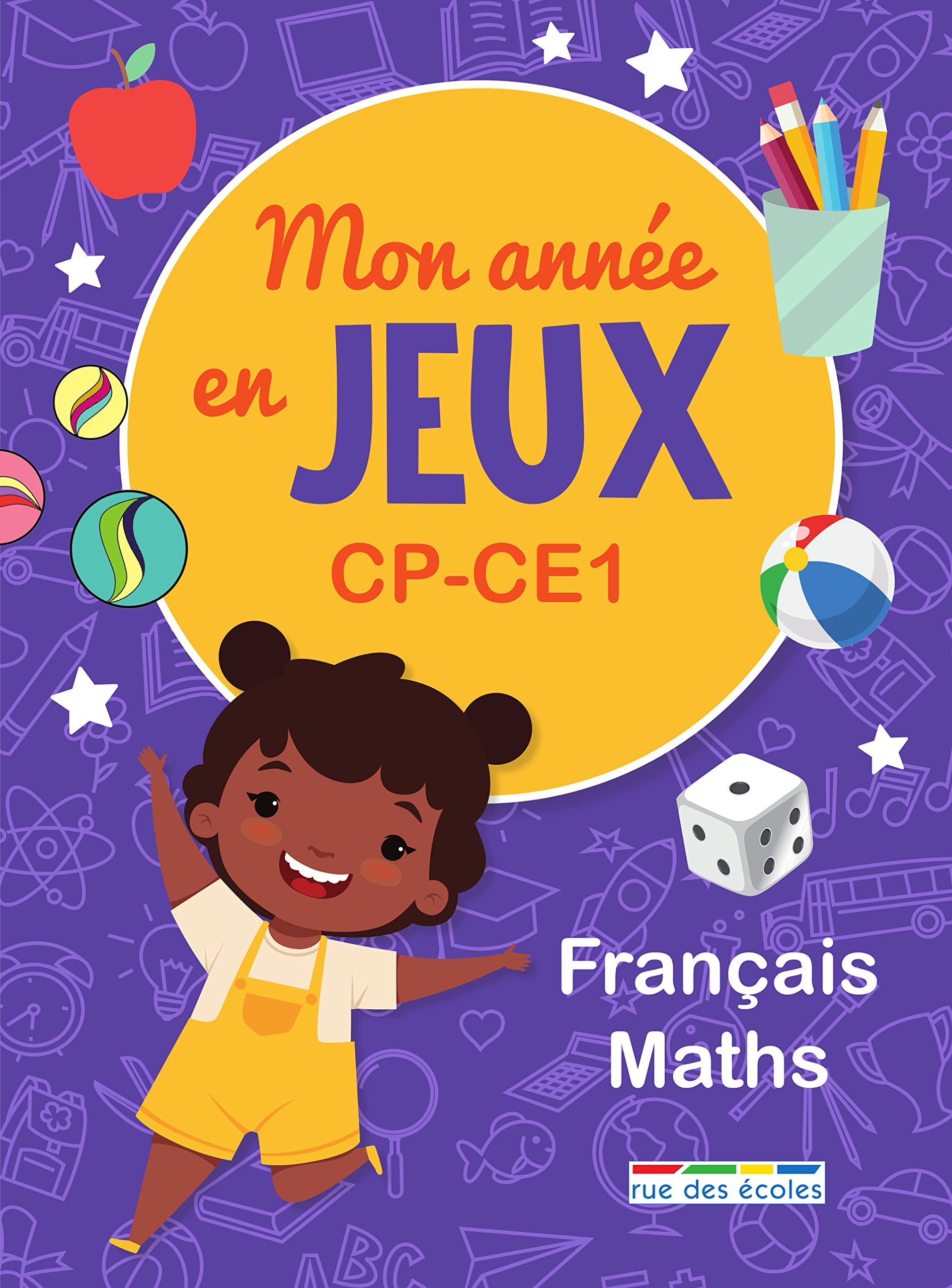 Mon année en jeux CP-CE1: Français - Maths book