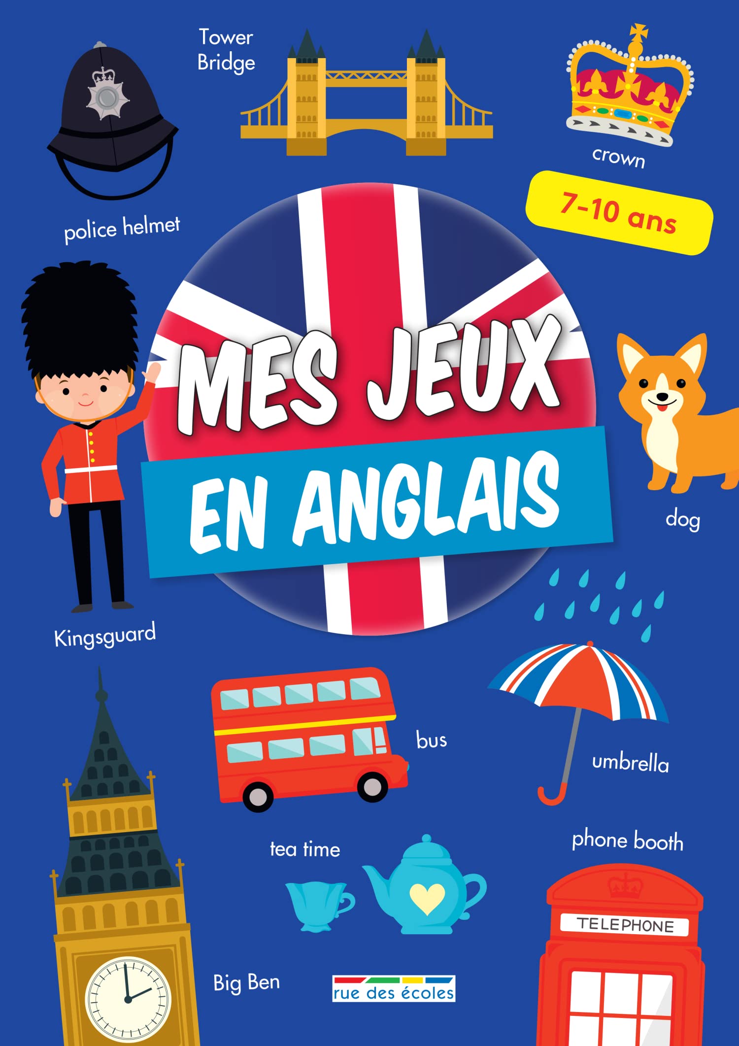 Mes jeux en anglais, 7-10 ans book