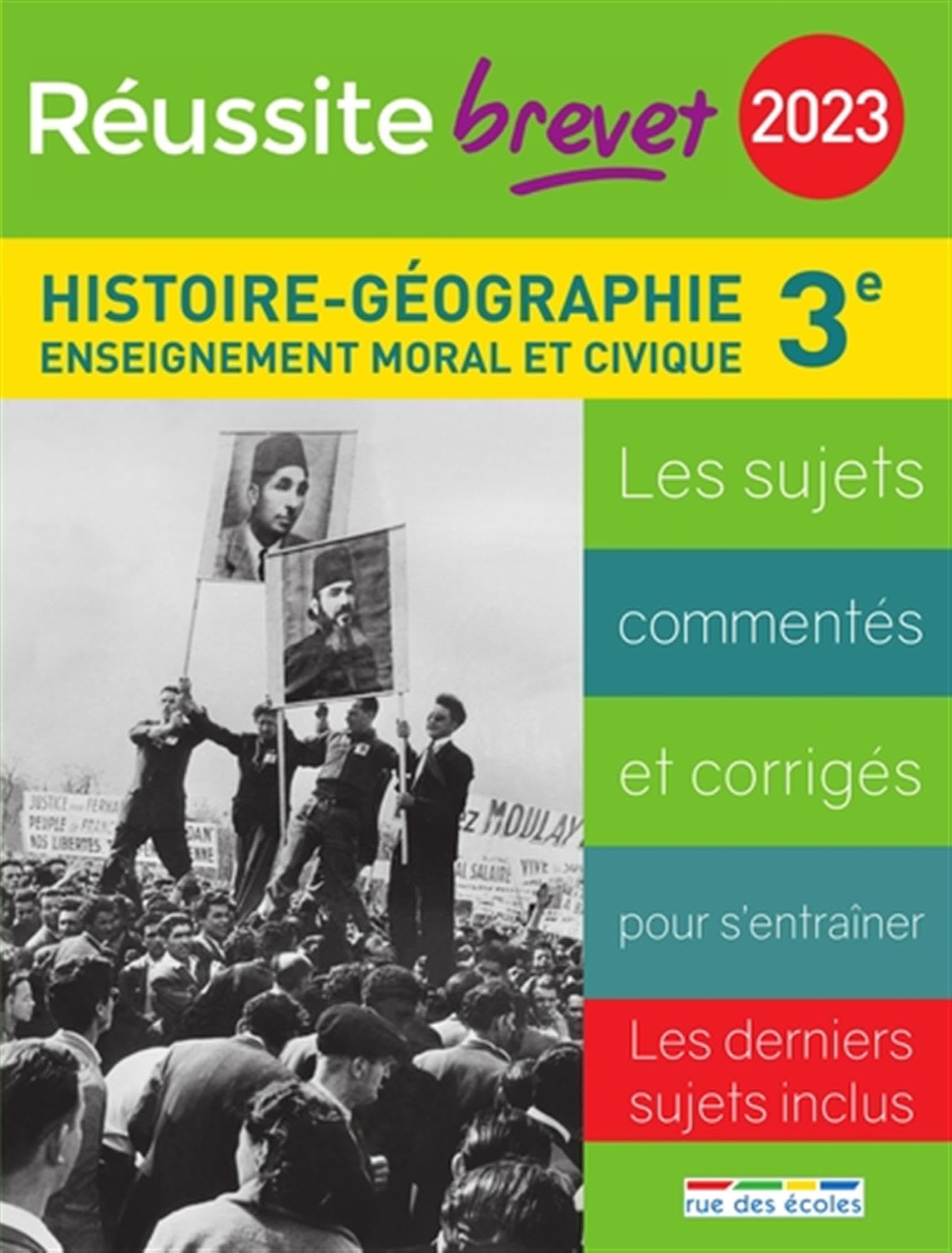Réussite brevet 2023 histoire-géographie-EMC 3e book