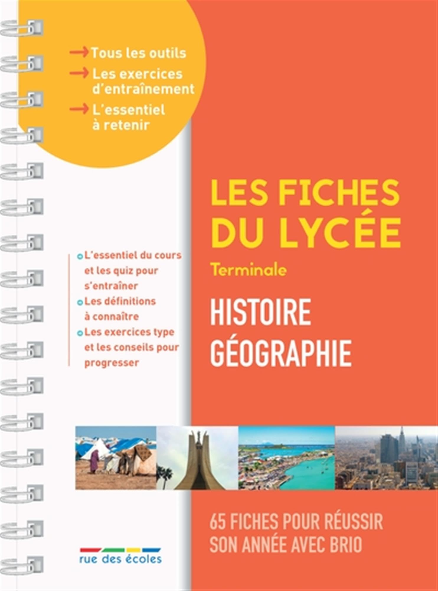 Les fiches du lycée - Terminale - Histoire-Géographie book