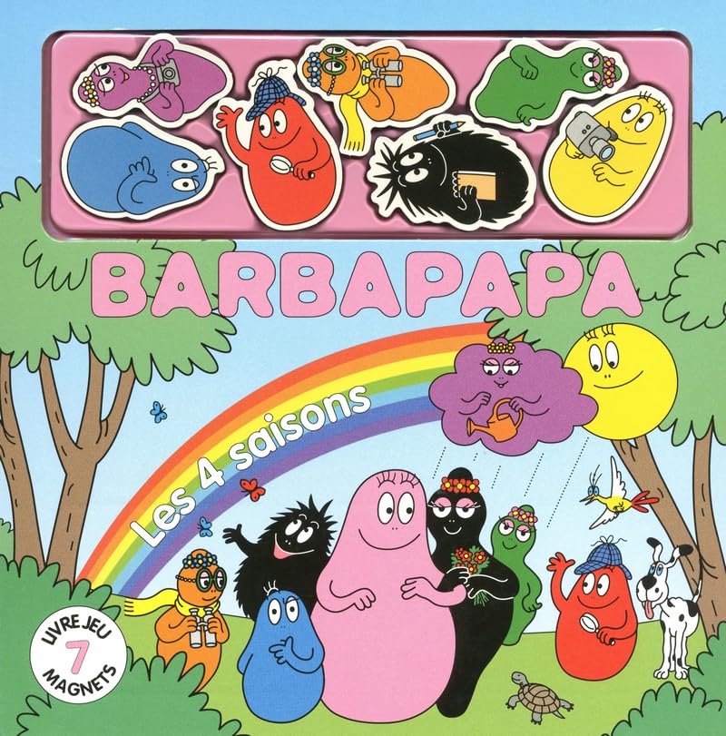 Livre Magnets Barbapapa- Les 4 Saisons book