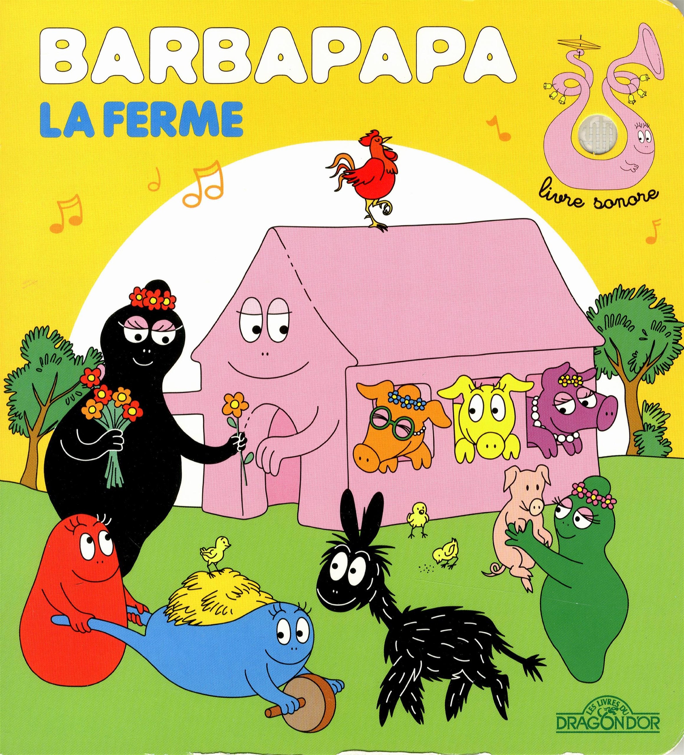 Livre son Barbapapa - La ferme book