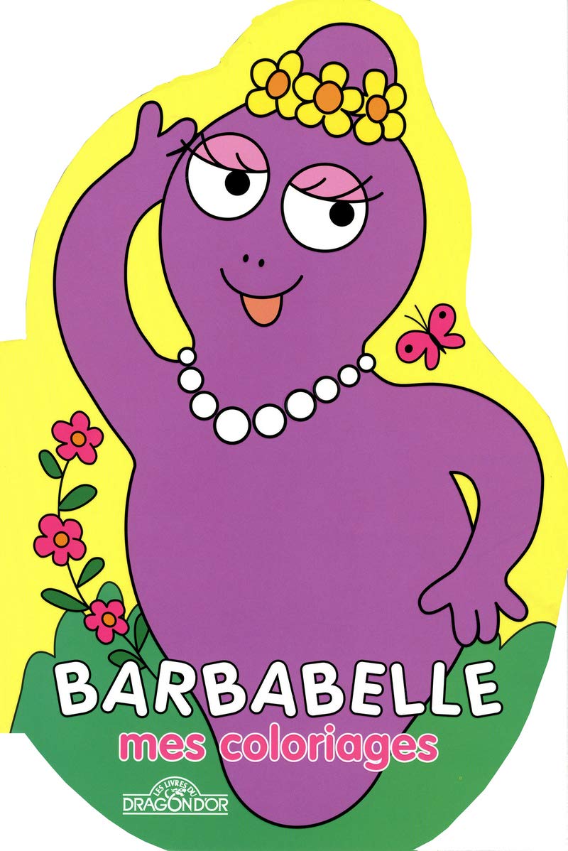 Barbapapa - Coloriage forme Barbabelle - Dès 3 ans book