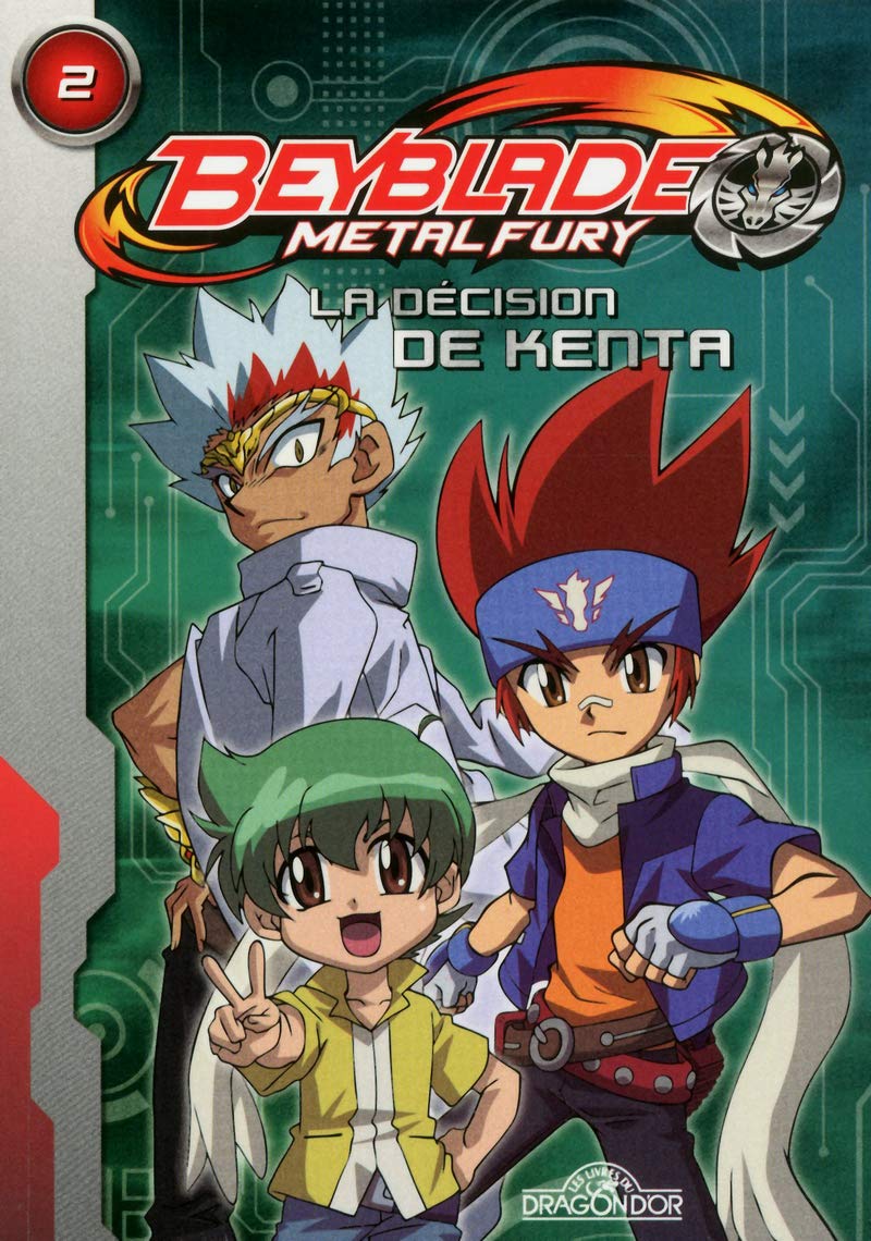 Beyblade metal fury roman tome 2 - la décision de kenta (02) Manga