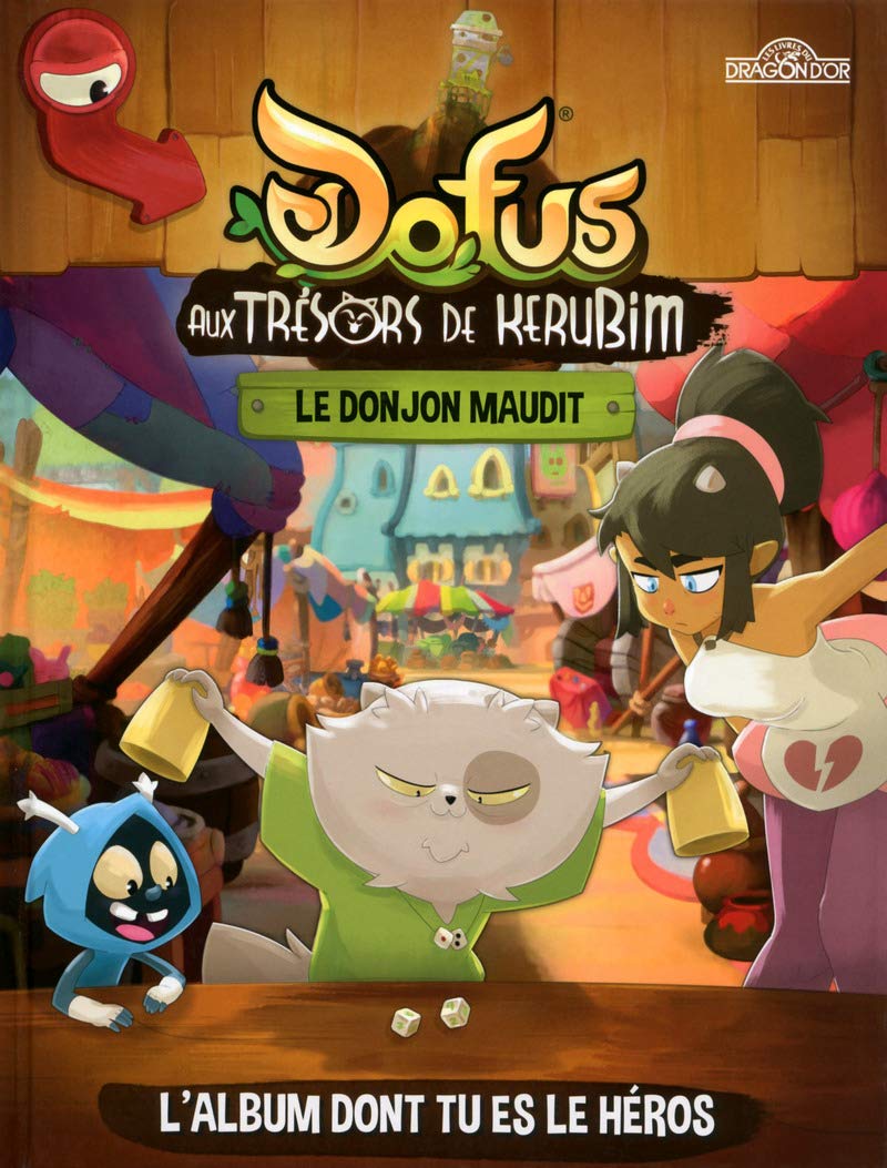 Dofus le livre des héros - le donjon maudit: L'album dont tu es le héros Tiptoi & Games