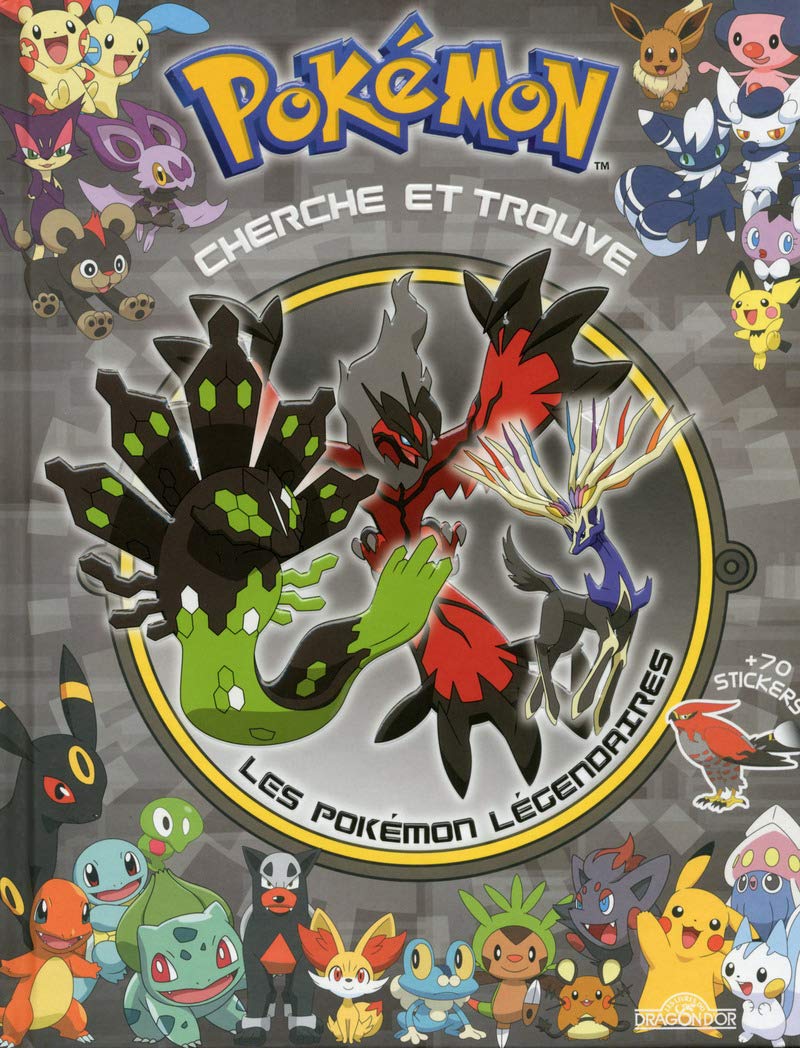 Cherche et Trouve Les Pokémon Légendaires: + 70 stickers Tiptoi & Games