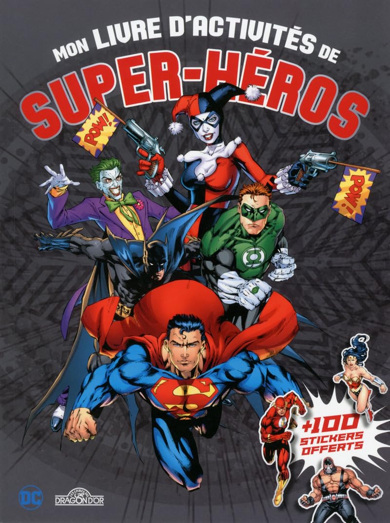Mon livre d'activités de Super Héros: + 100 stickers offerts Hobbies & Crafts
