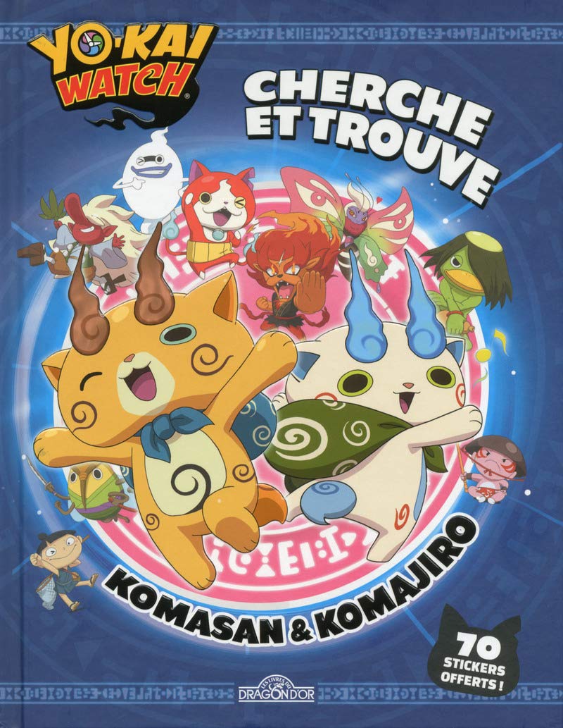 Yo-kai Watch - Cherche et Trouve Komasan et Komajiro Tiptoi & Games
